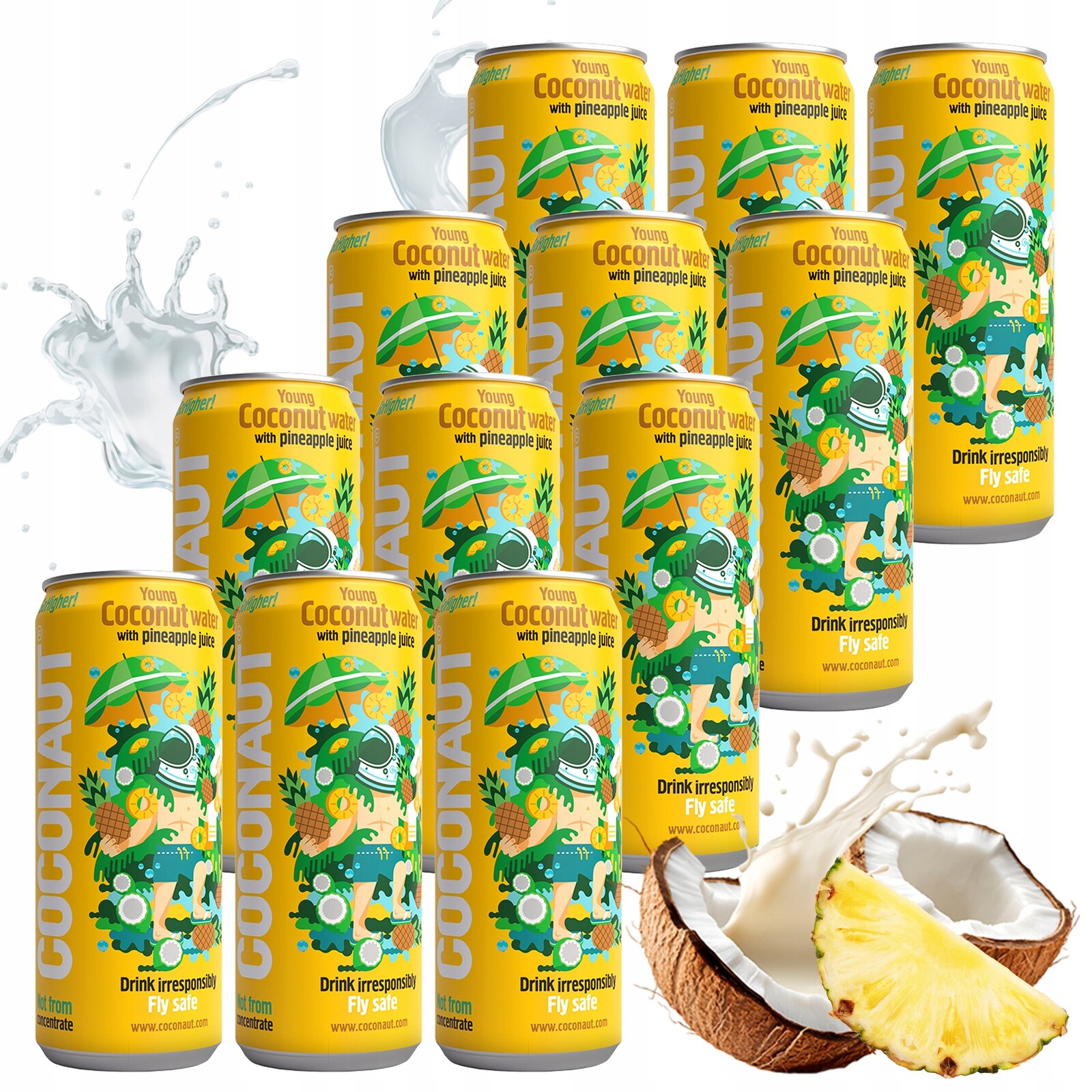 Neperlivá Přírodní Kokosová Voda Coconaut Z Mladého Kokosu 320 ML