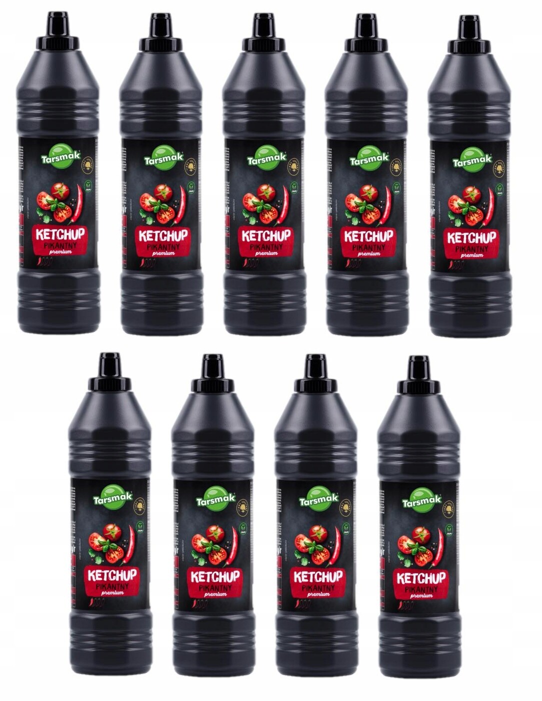 Tarsmak 9 X Pikantní Kečup Premium 1000g Karton