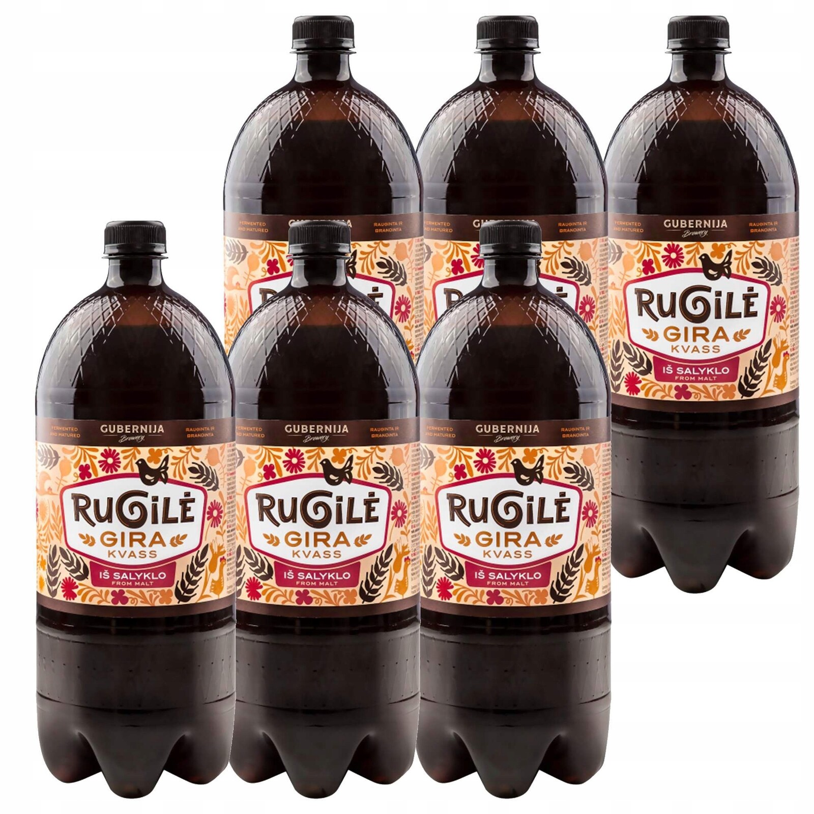 Gubernija Rugile Gira Chlebová kyselina 1,5 l x 6 kusů