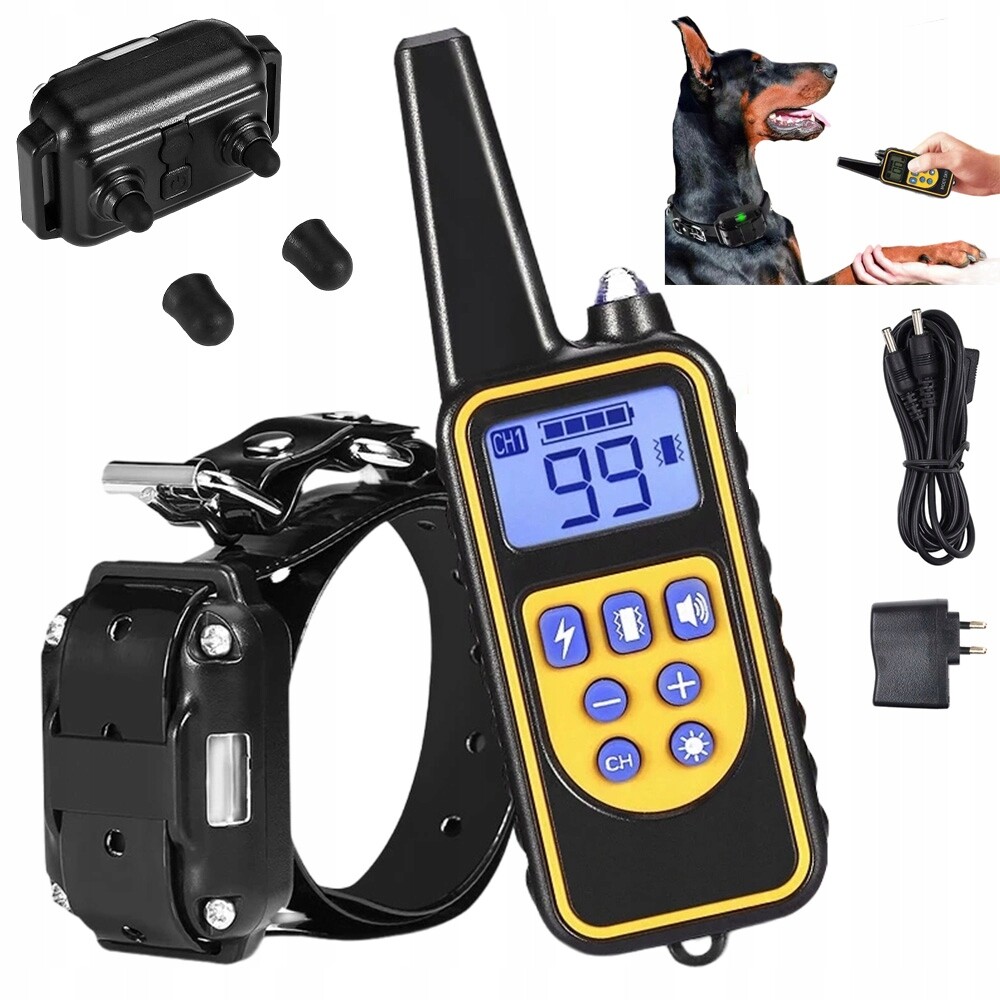 Dálkově Ovládané Zařízení Pro Kontrolu Štěkání Psů Velkých Plemen 800 M