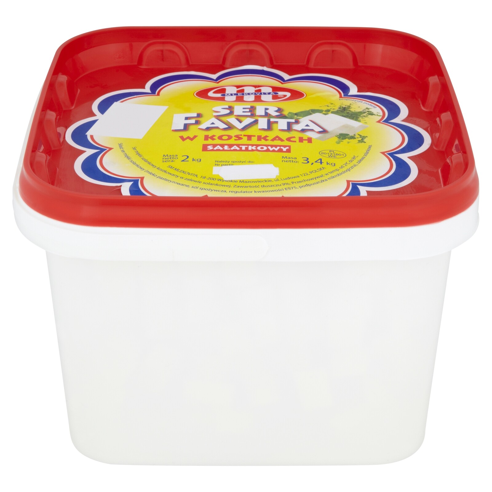 Salátový sýr Mlekovita 3,6 kg