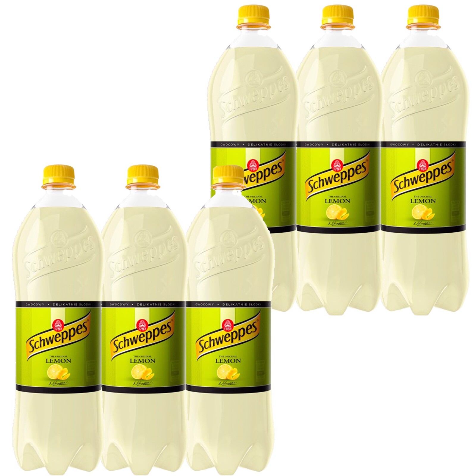 Schweppes Lemon Sycený nápoj 1,35 l x 6 kusů