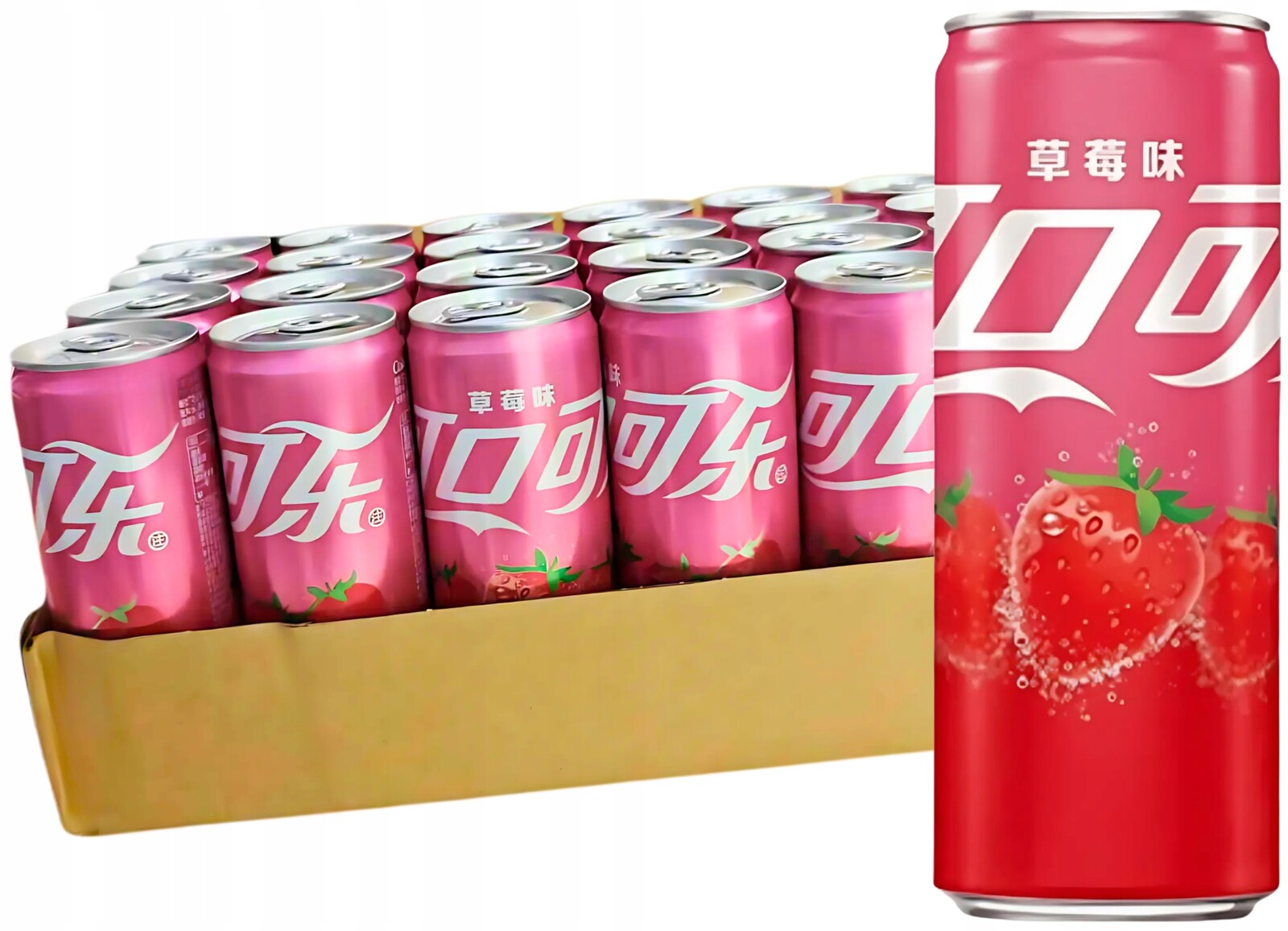 Coca-Cola Strawberry Chn 24×330ml