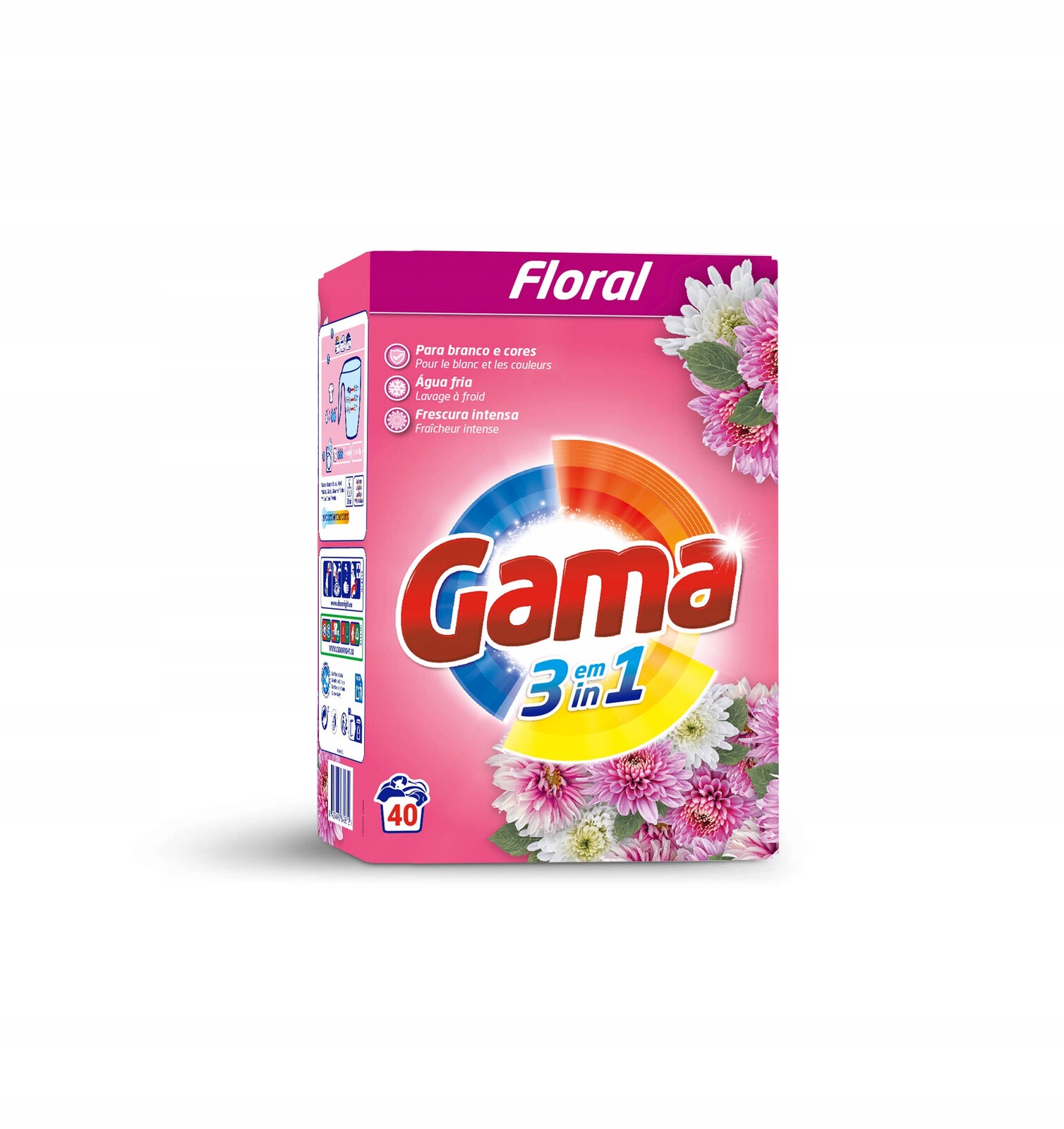Prášek na praní Gama Floral Universal 40 praní 2,2 kg