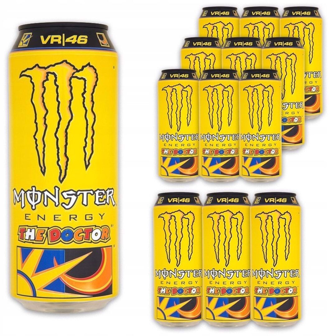 Monster Energy The Doctor Sycený energetický nápoj 500 ml x 12 kusů