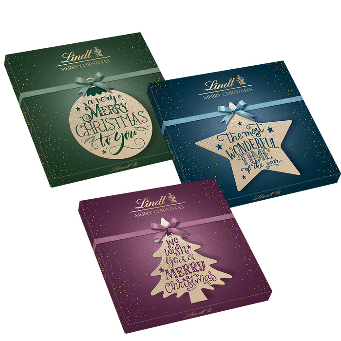 Lindt Vánoční Směs Pralinek 175 G Merry Christmas