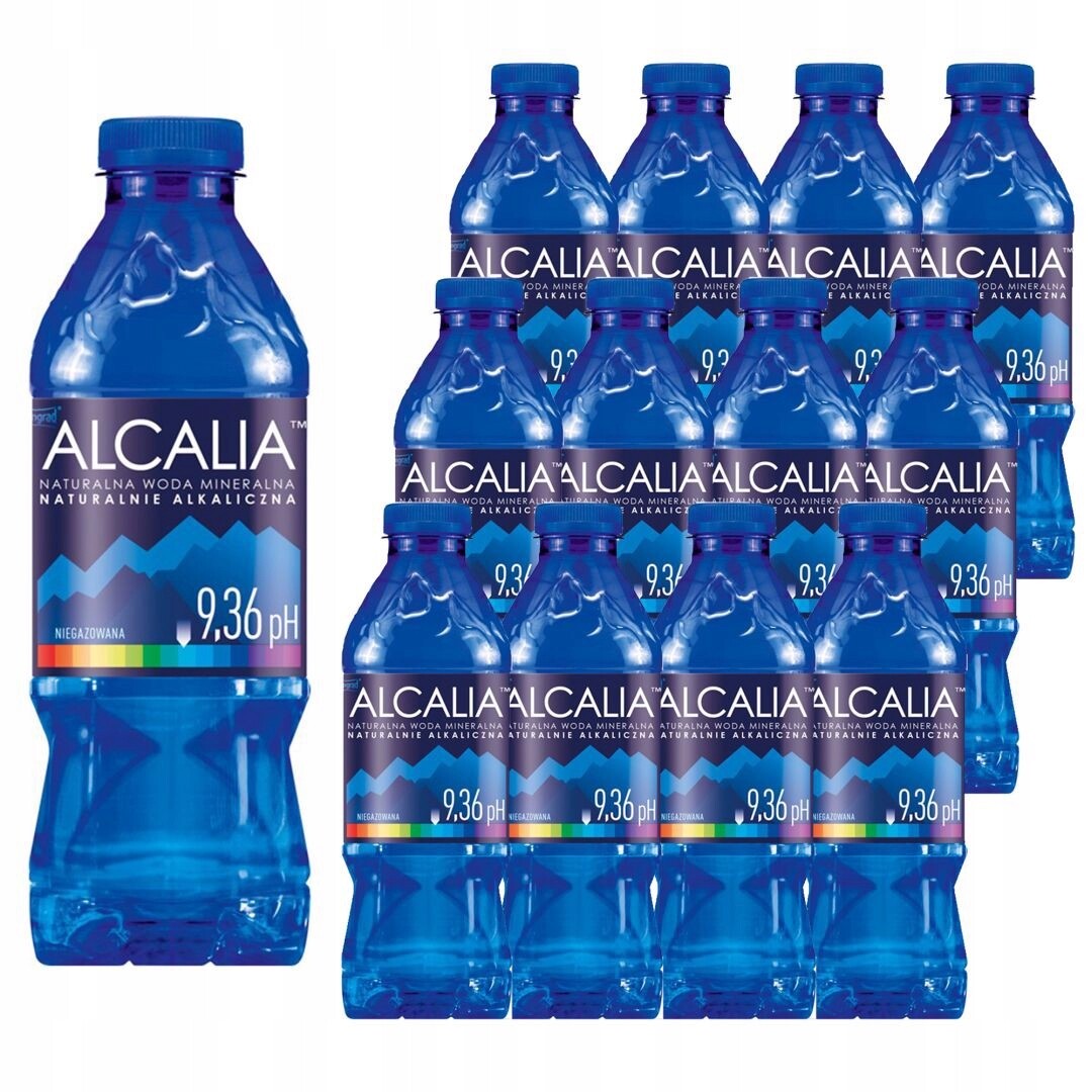Voda Alcalia Alkalická Superwater pH 9,36 1 L x 12 kusů