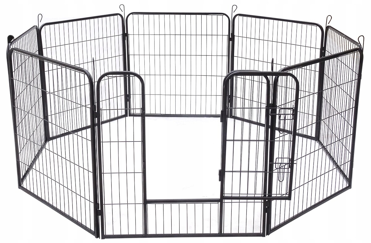 Ohrada Výběh Pro Psa Kočku Štěňata Králíka Kotec Klec Bílá 80x100