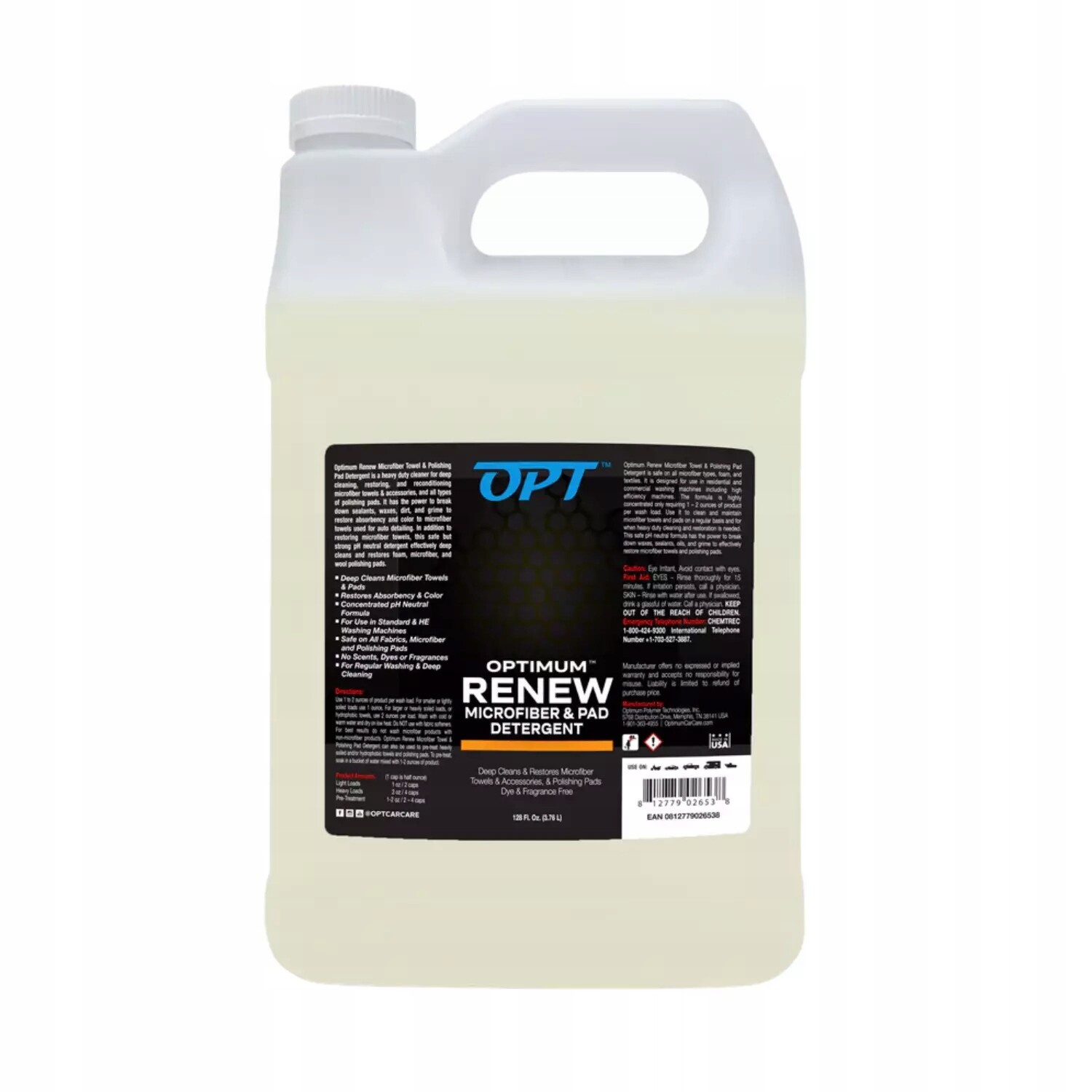 Čisticí prostředek na mikrovlákna a podložky Optimum Renew 3,78 l