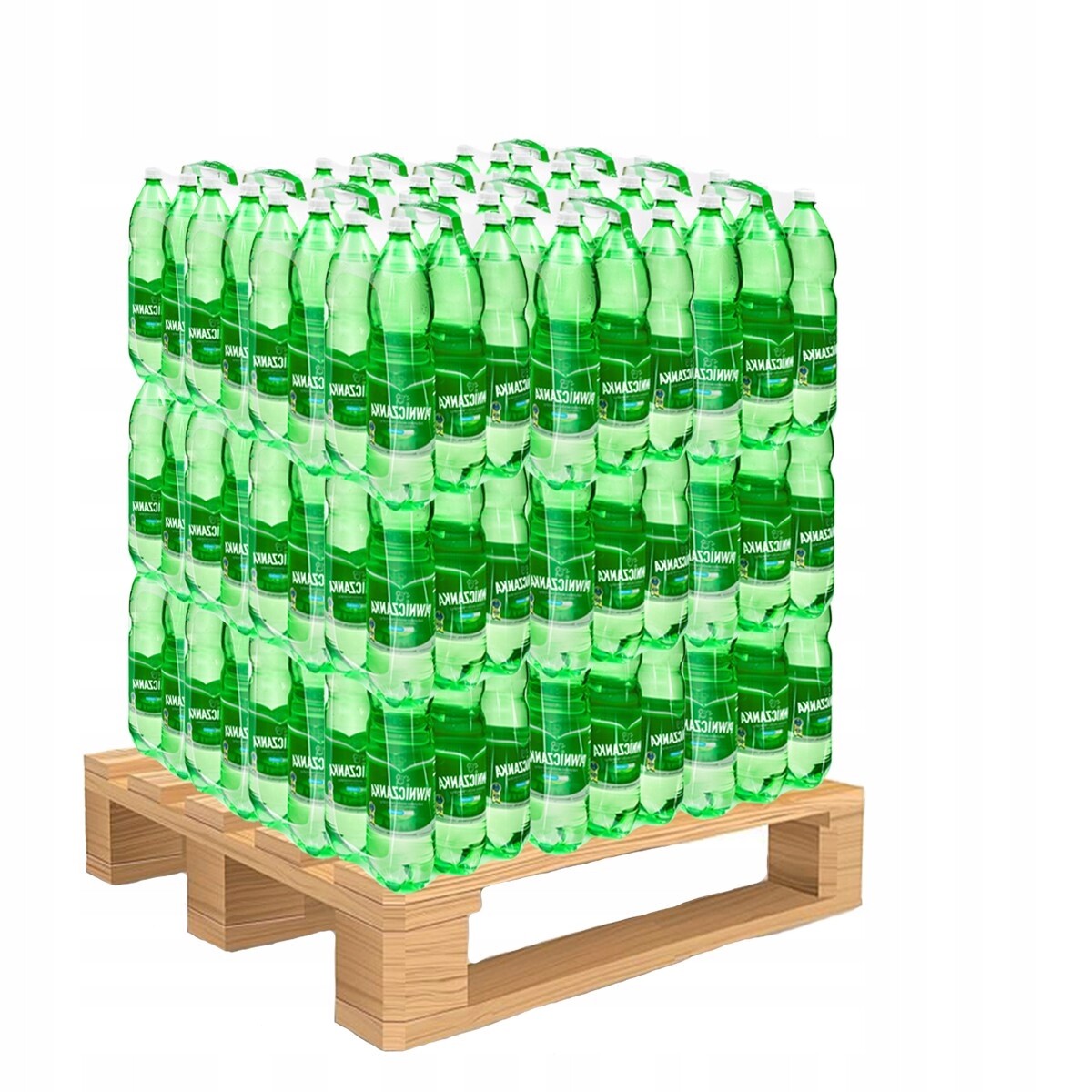 Piwniczanka Přírodní středně nasycená minerální voda CO2 1,5 l x 252 kusů