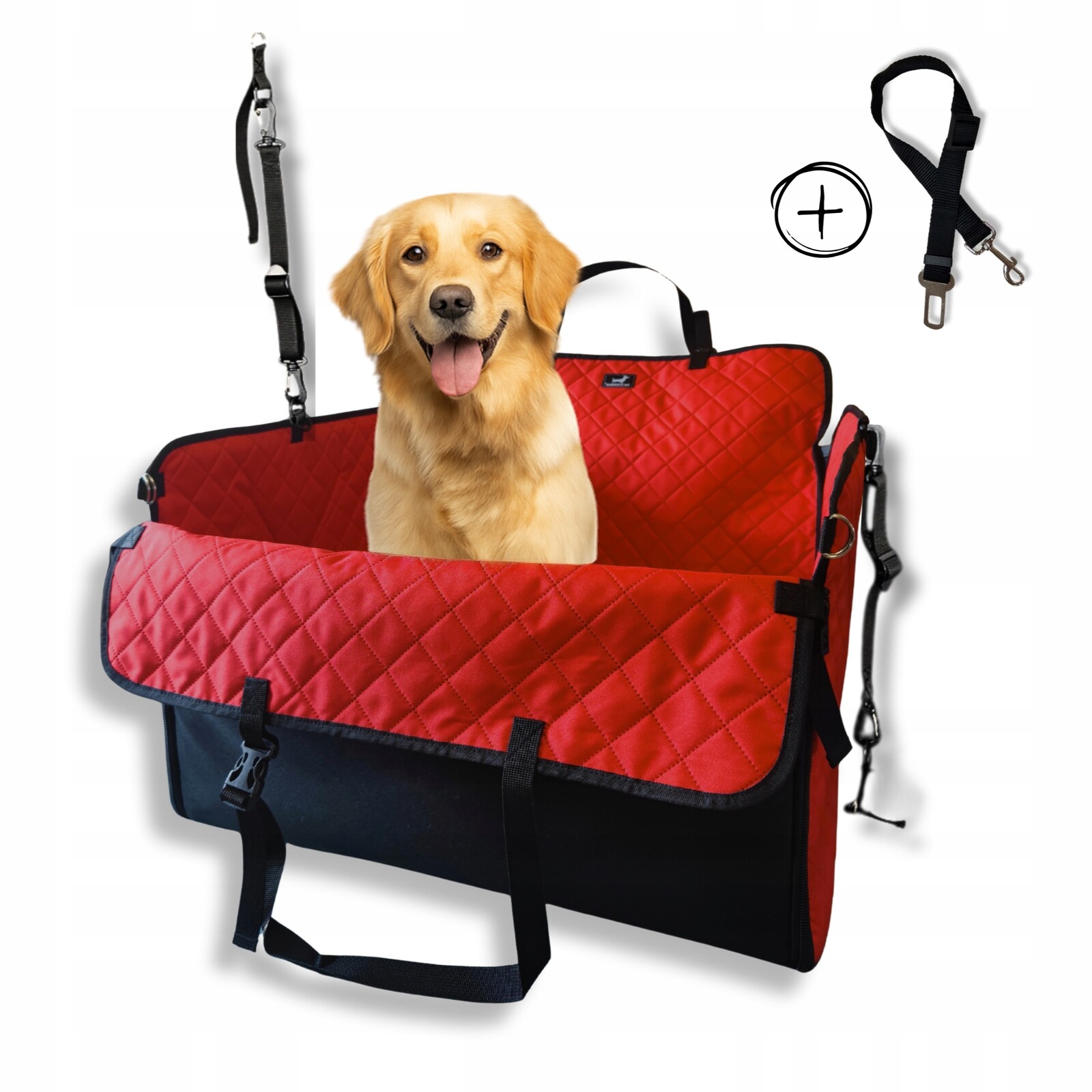 Přepravka pro psa, autosedačka, podložka a potah do auta jsou stabilní