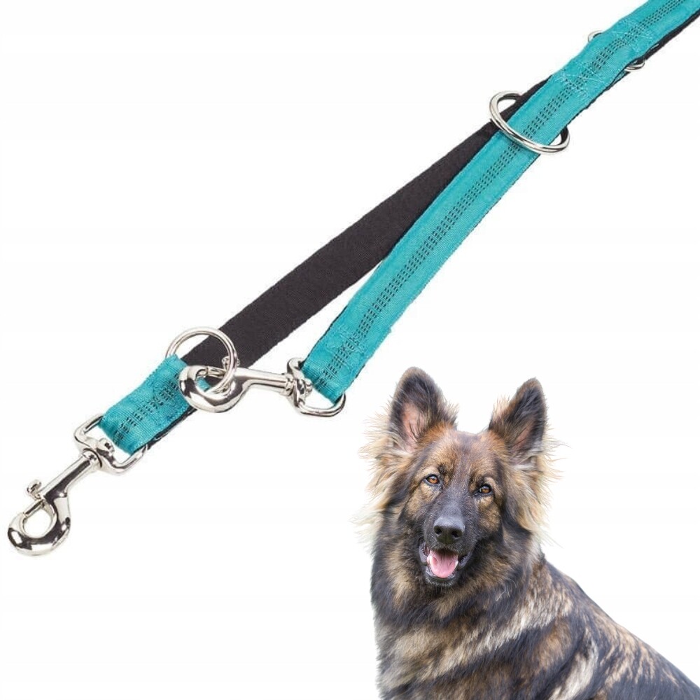 Vodítko Nobby Nastavitelná L-XL Tyrkysová 2,5/200 cm