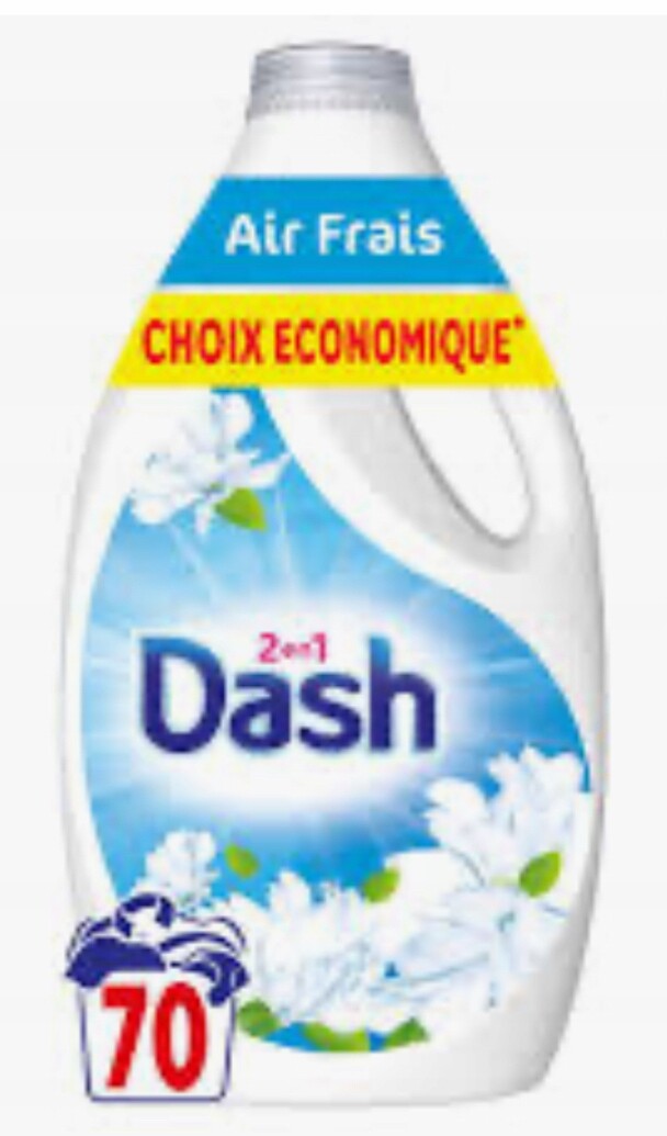 Dash Lenor 2 v 1 tekutý prací prostředek 70 praní 3150 ml