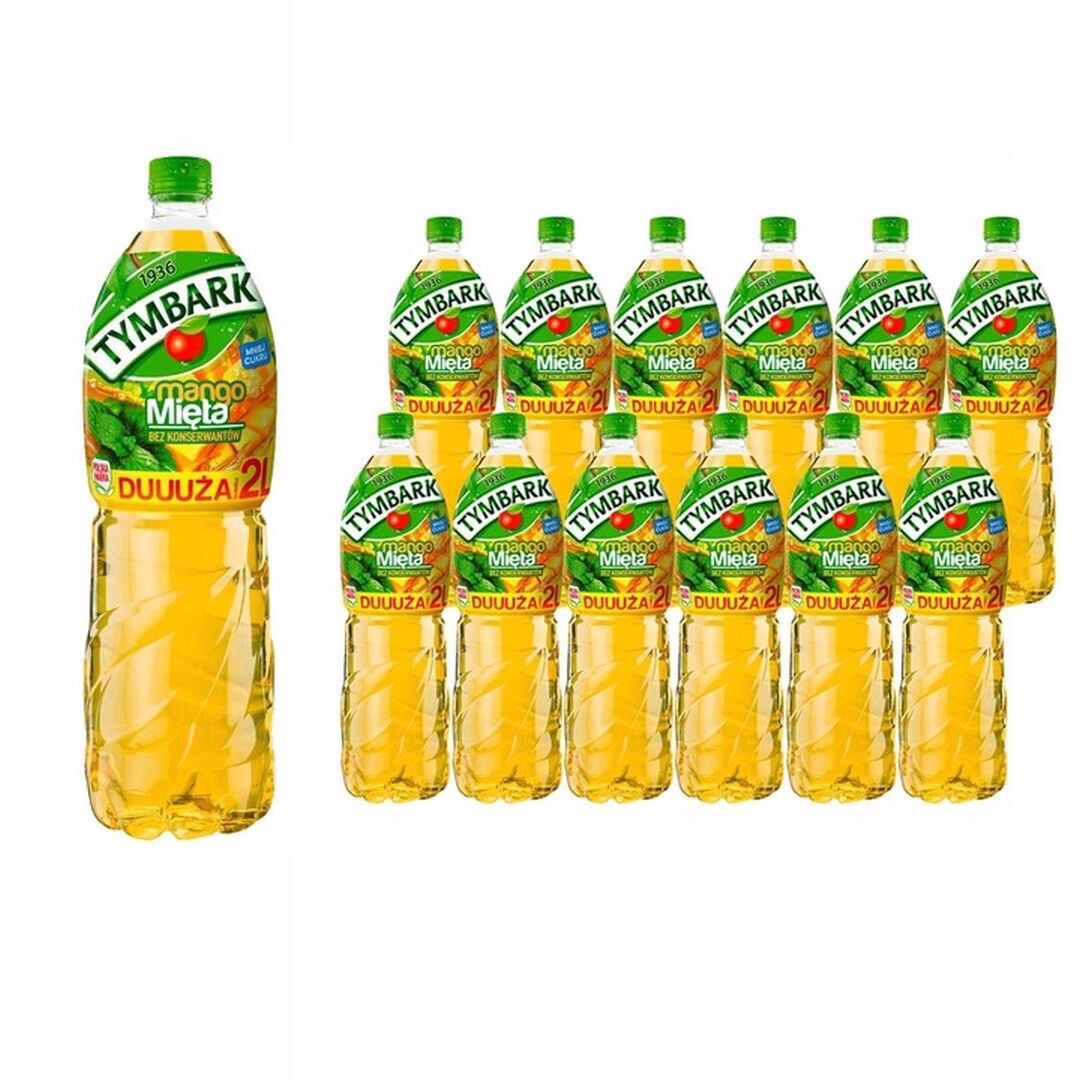 Tymbark Nápoj mango máta 2 l x 12 kusů