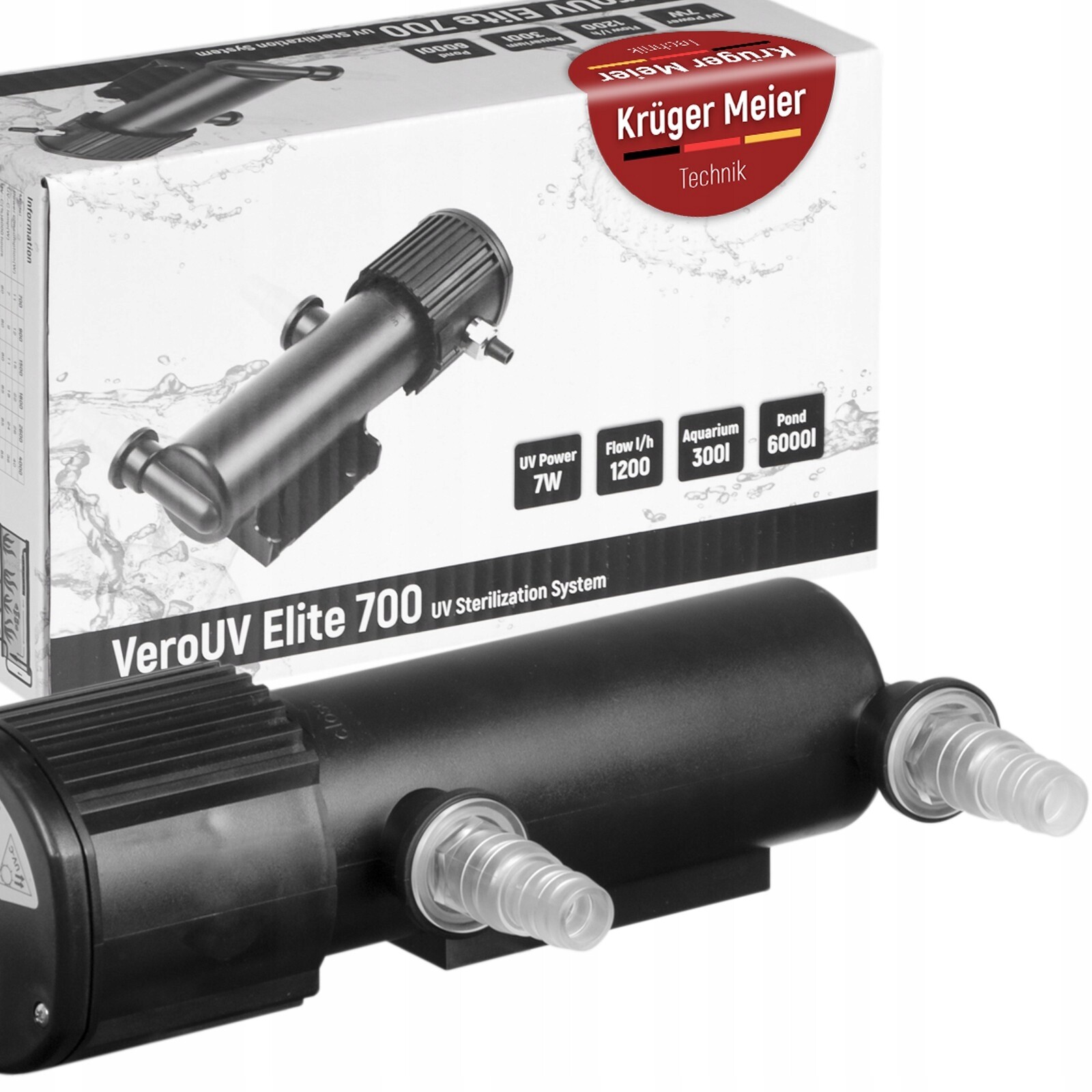 Uv Lampa 7W Do Akvária A Jezírka, Účinný Tichý Sterilizátor