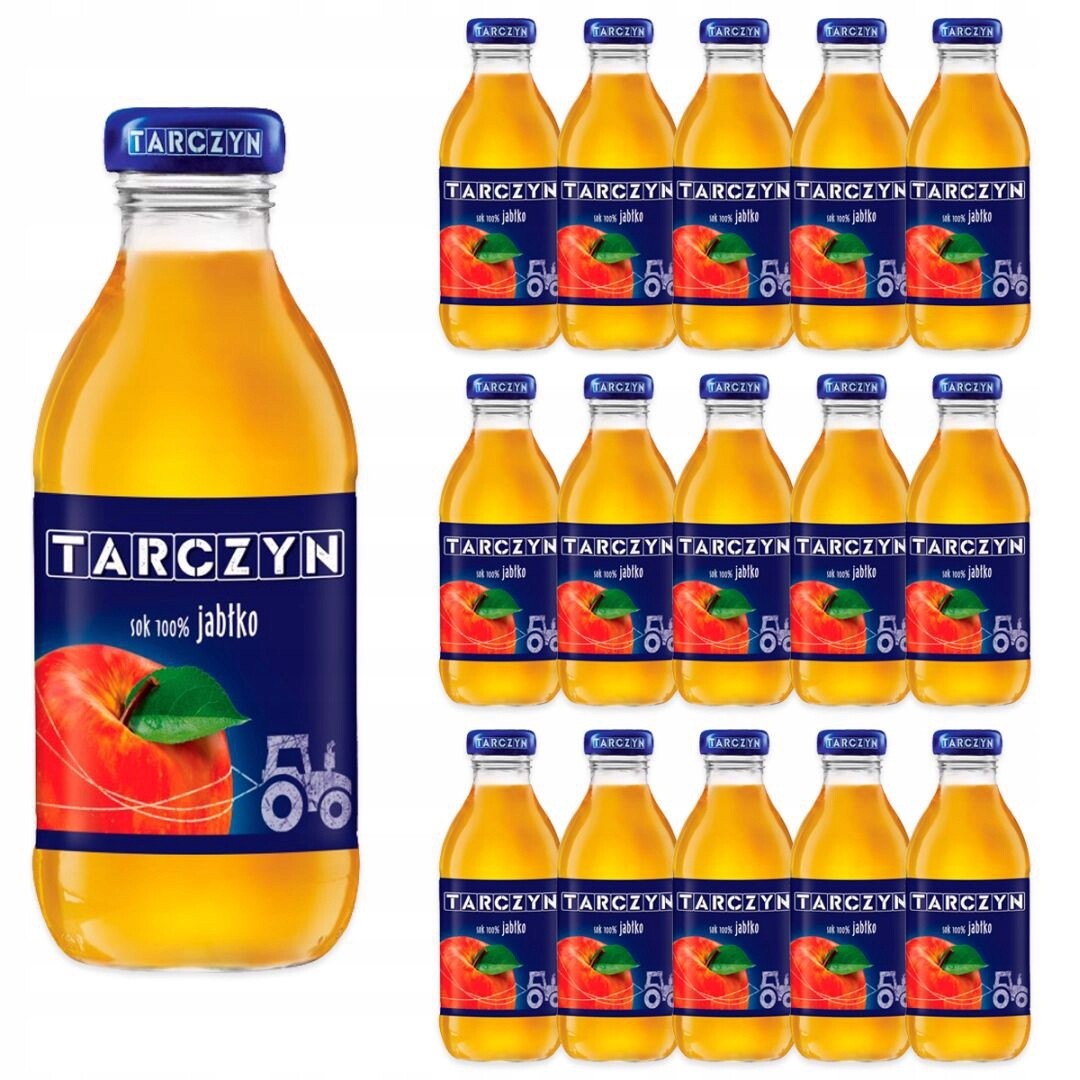 Tarczyn Šťáva 100% jablko 300 ml x 15 kusů