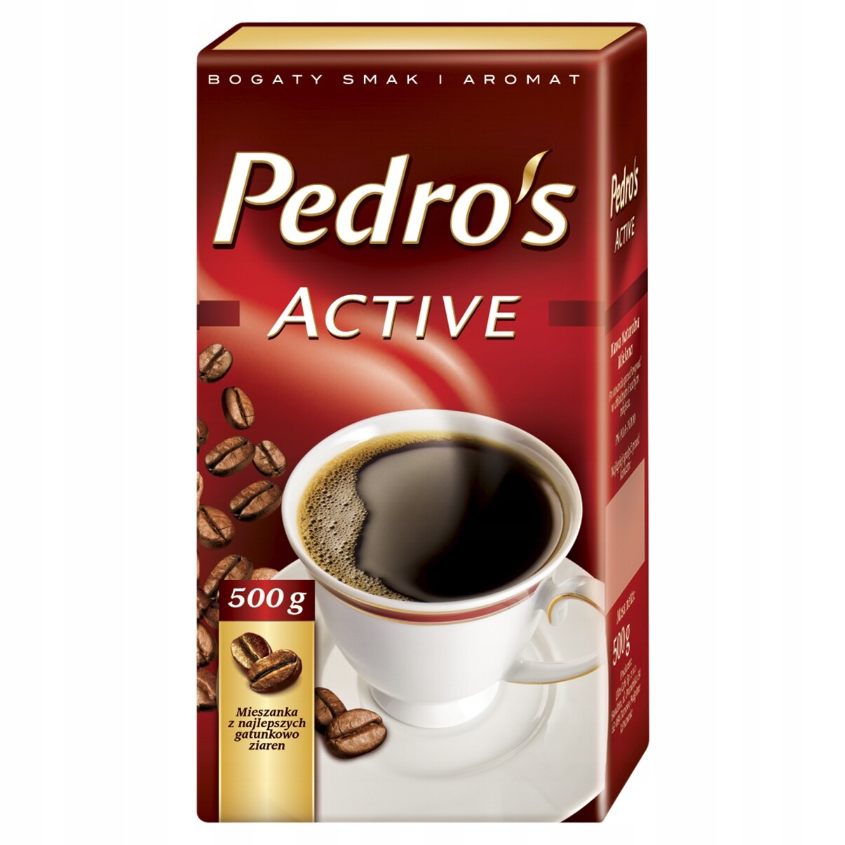 Pedro's Active Mletá káva 500 g