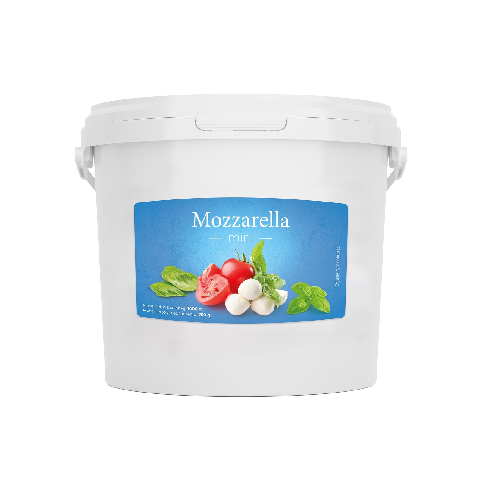 Jäger Mini sýr mozzarella ve slaném nálevu 750 g