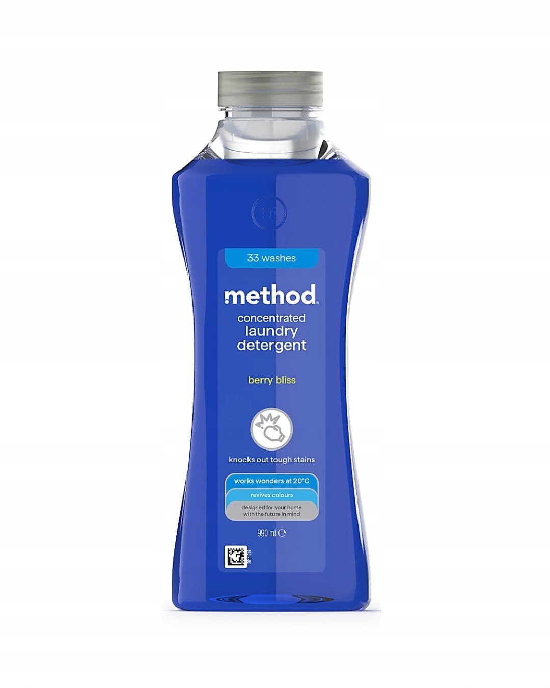Method Gel na praní Berry Bliss 990 ml – ovocná svěžest a účinnost Uk