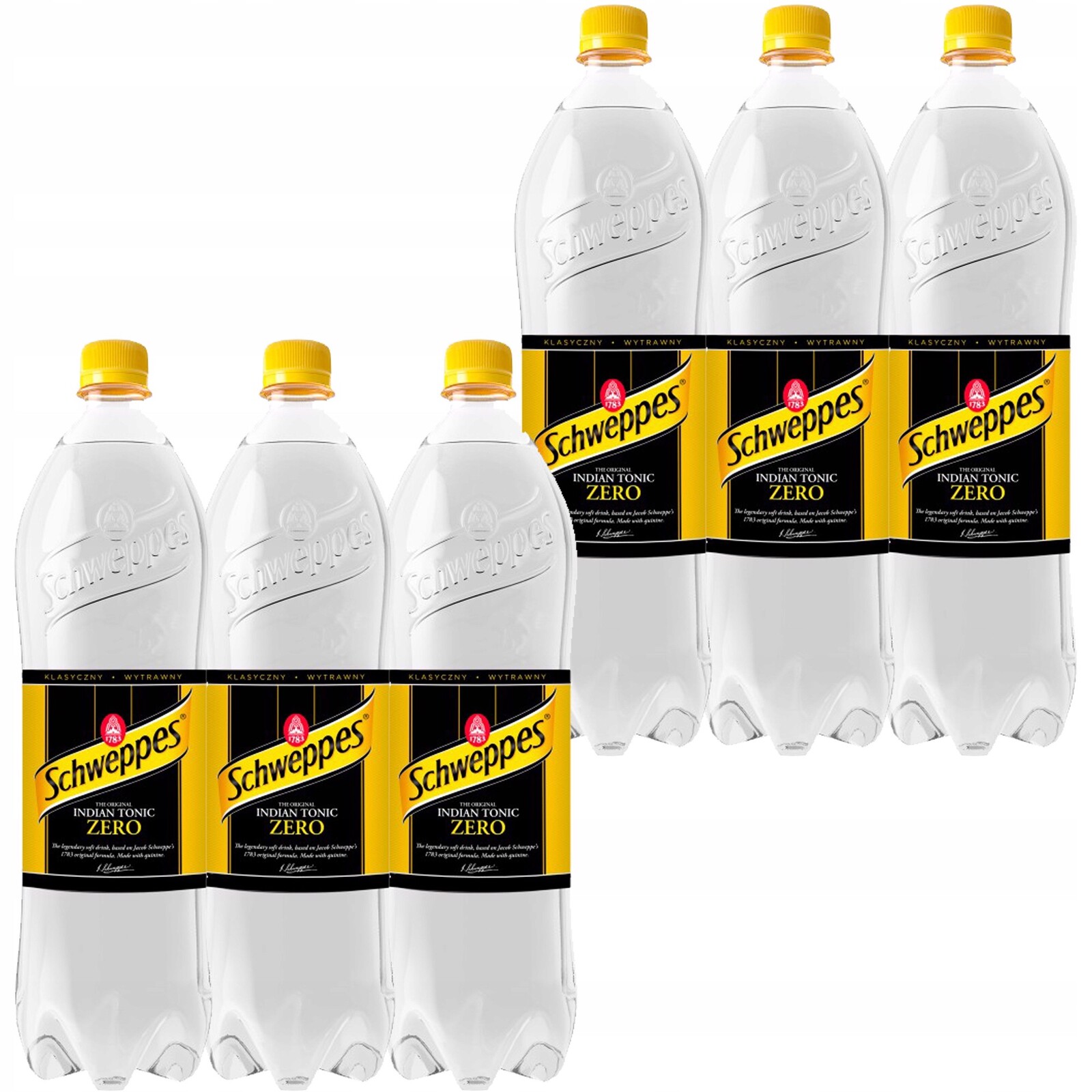 Schweppes Indian Tonic Zero Sycený nápoj 1,4 l x 6 kusů