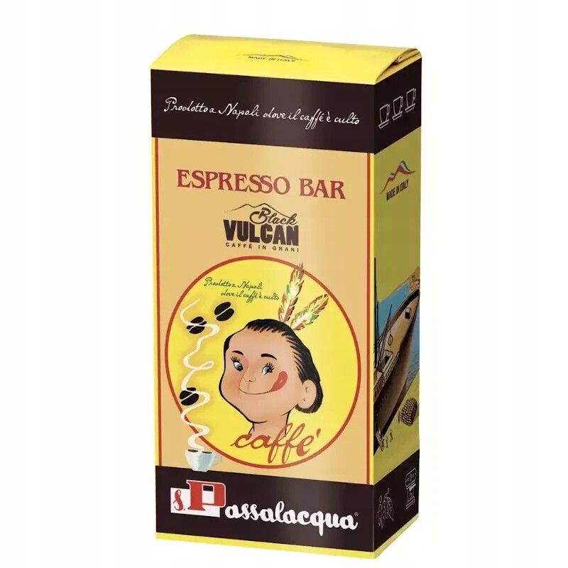 Káva zrnková Passalacqua Black Vulcan 500 g