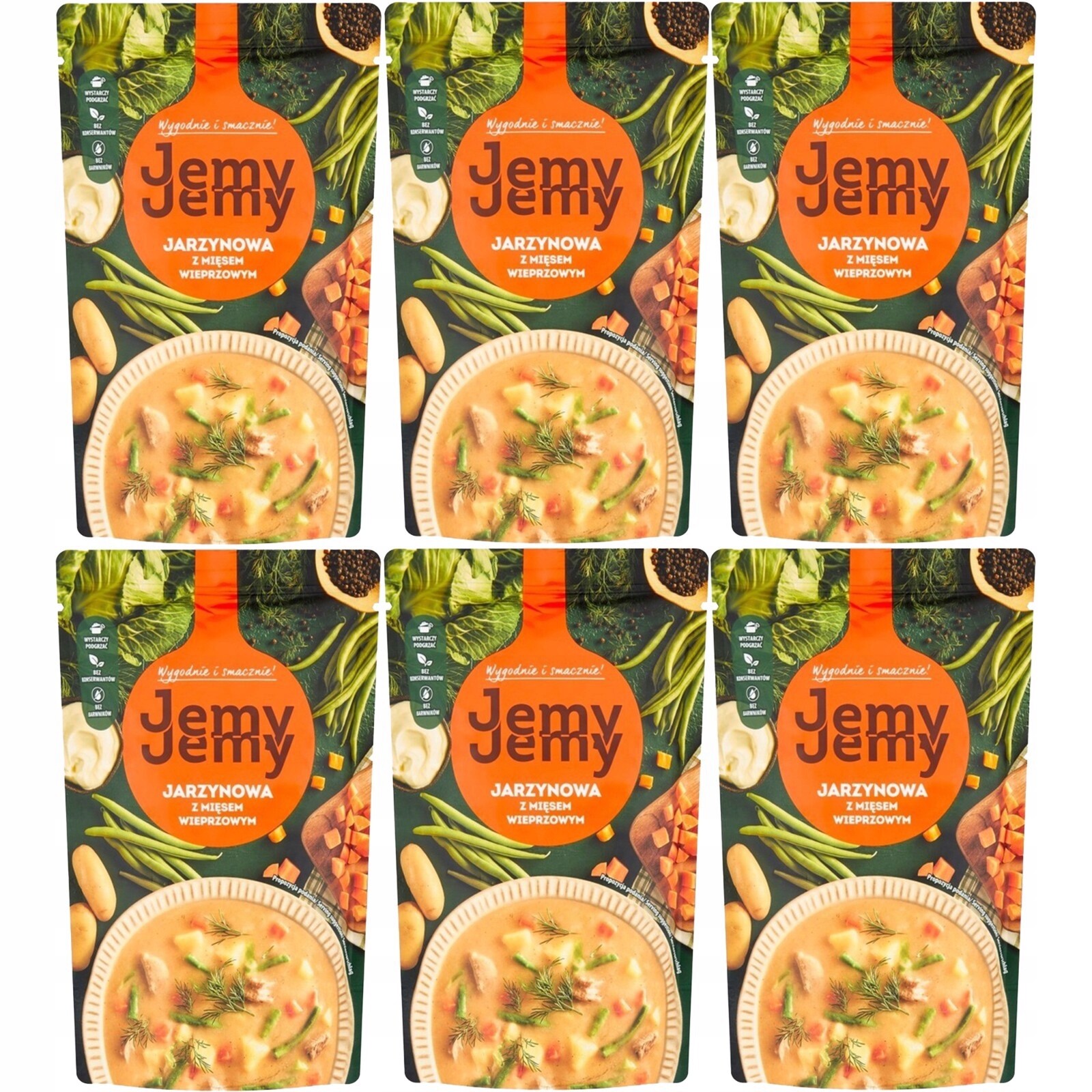 Jíme Jarzynová s vepřovým masem 450 g x 6 kusů