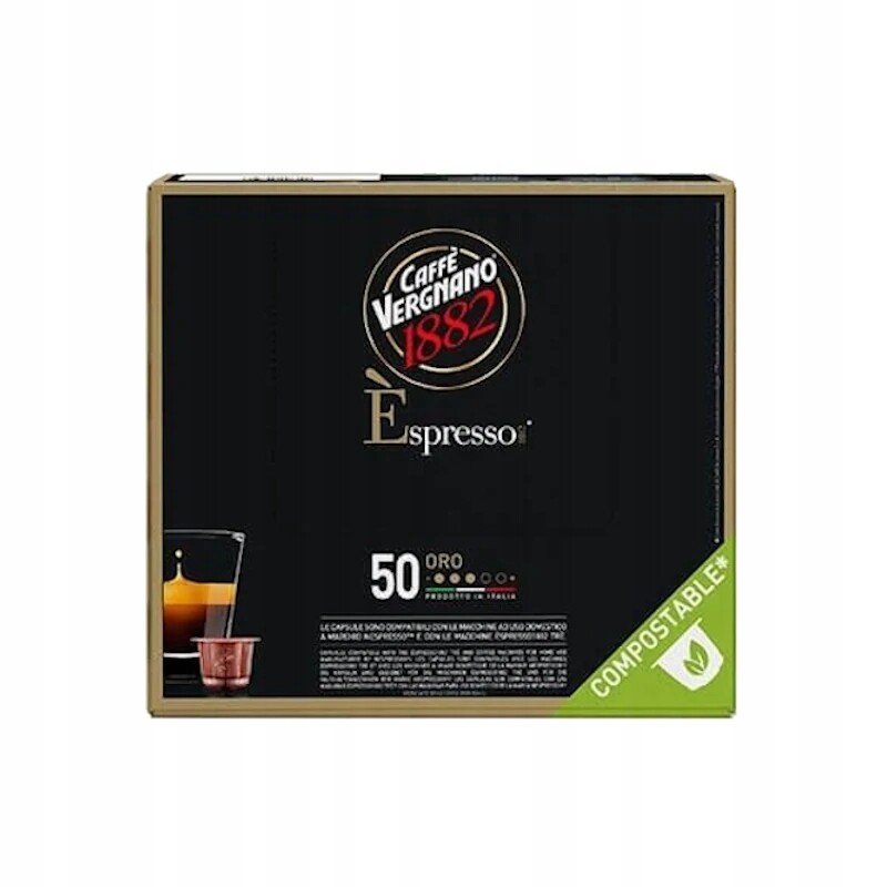 Kapsle pro Nespresso Caffe Vergnano Espresso Oro 50 Ks.