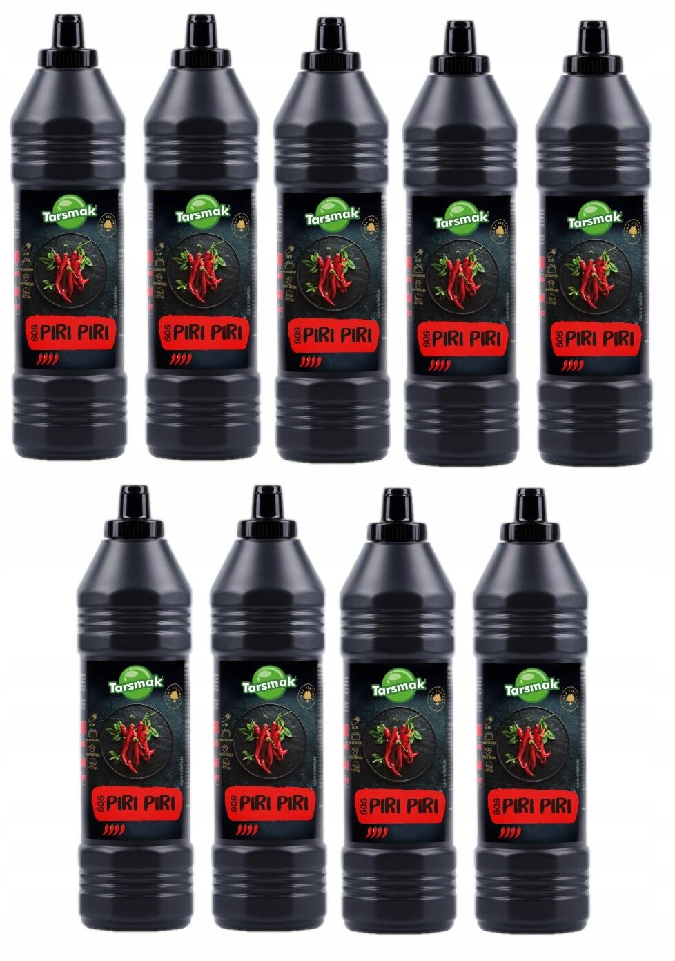 Tarsmak 9 X Omáčka Ostrý Piri Piri 1000g Karton