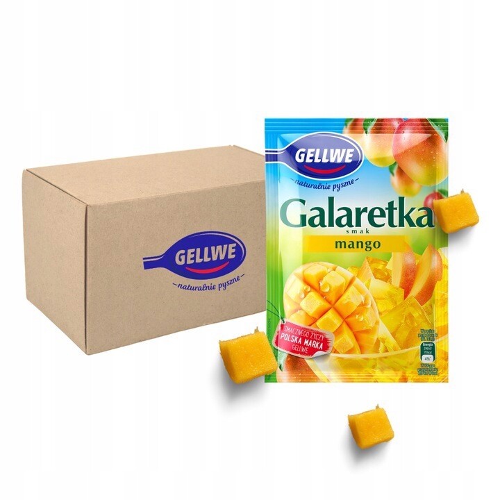 Gellwe Želé příchuť mango 72 g x 20 kusů