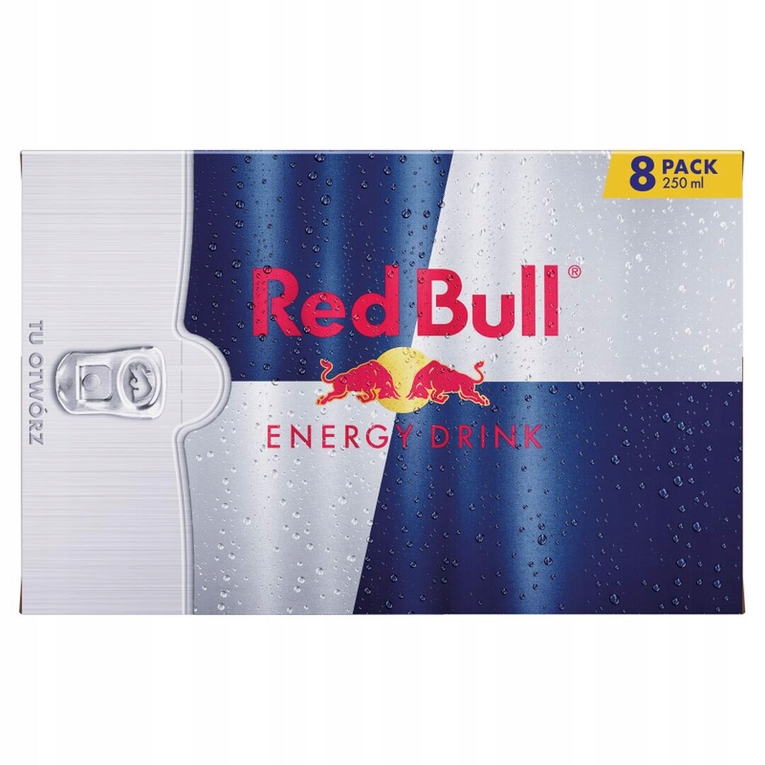 Red Bull Energetický nápoj 8 x 250 ml