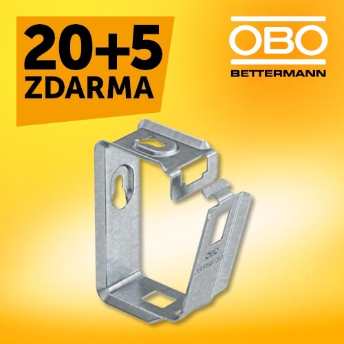 Držák svazkový OBO GRIP 2031 M 30 FS kovový 2207036 AKCE 20+5