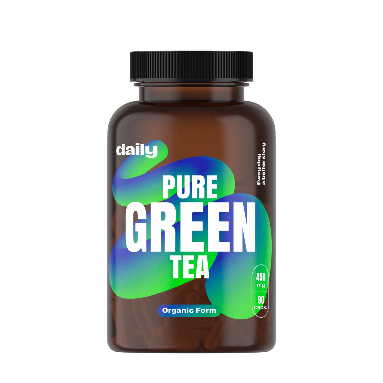 DAILY Pure Green Tea 90 kapslí