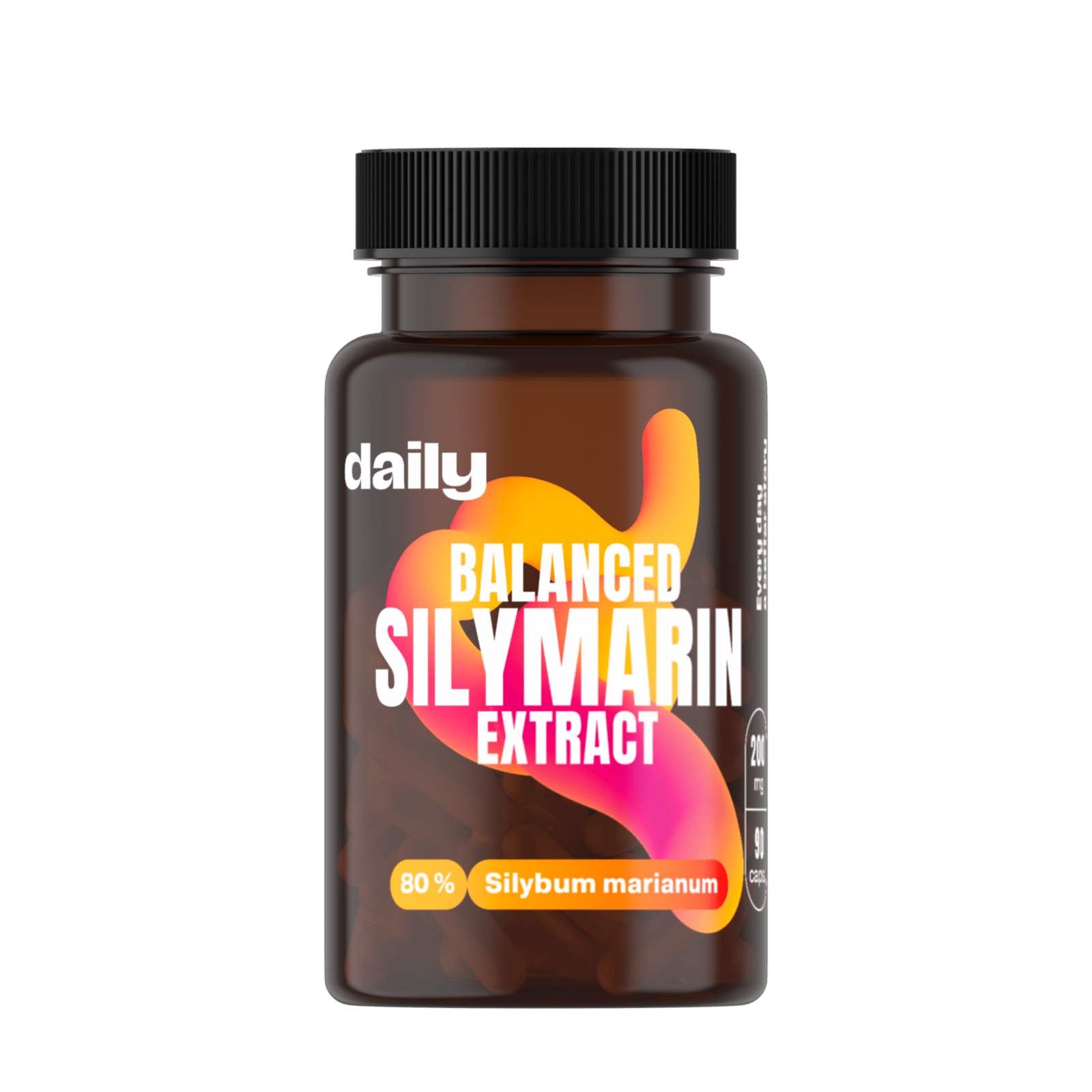 DAILY Balanced Silymarin Extract 90 kapslí