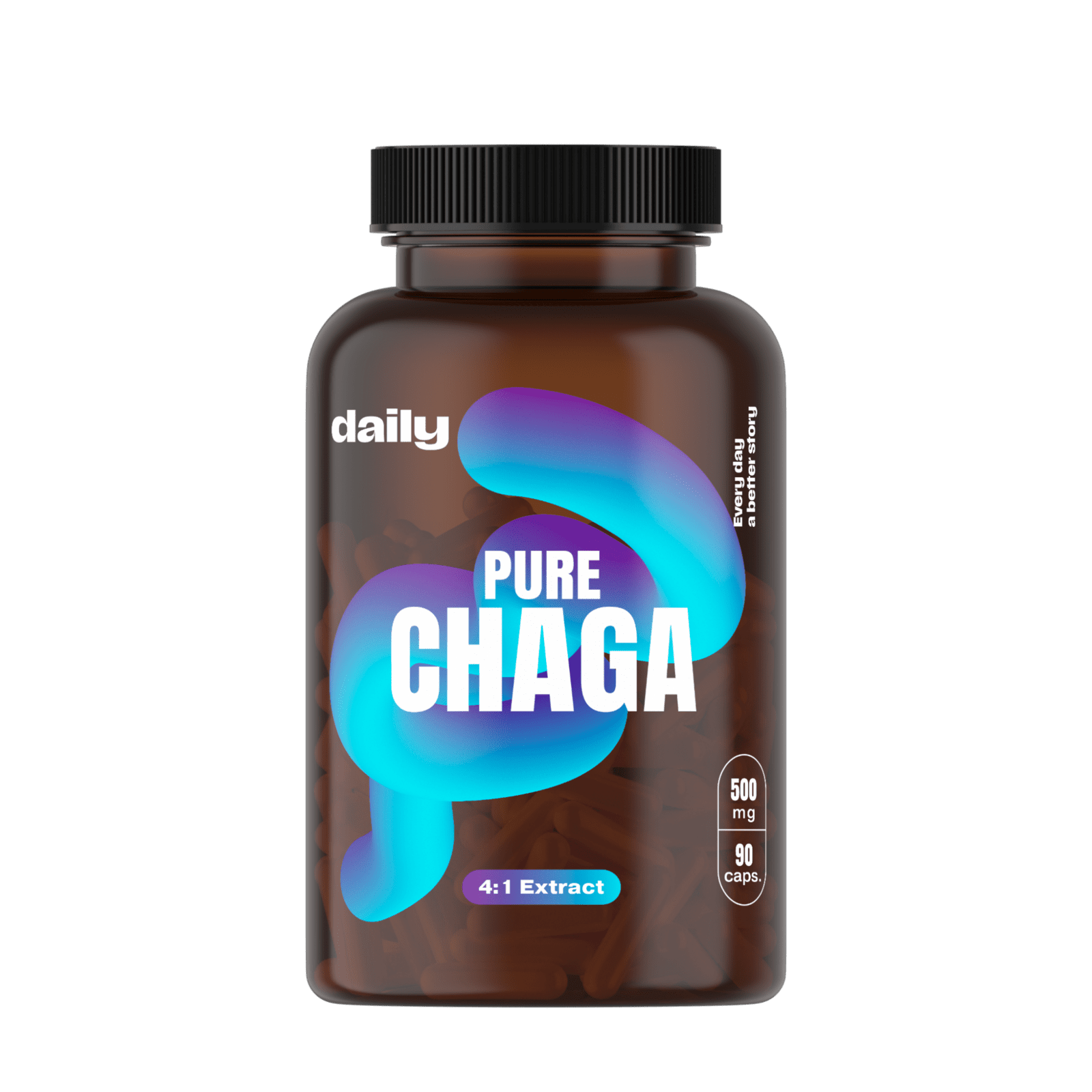 DAILY Pure Chaga 90 kapslí