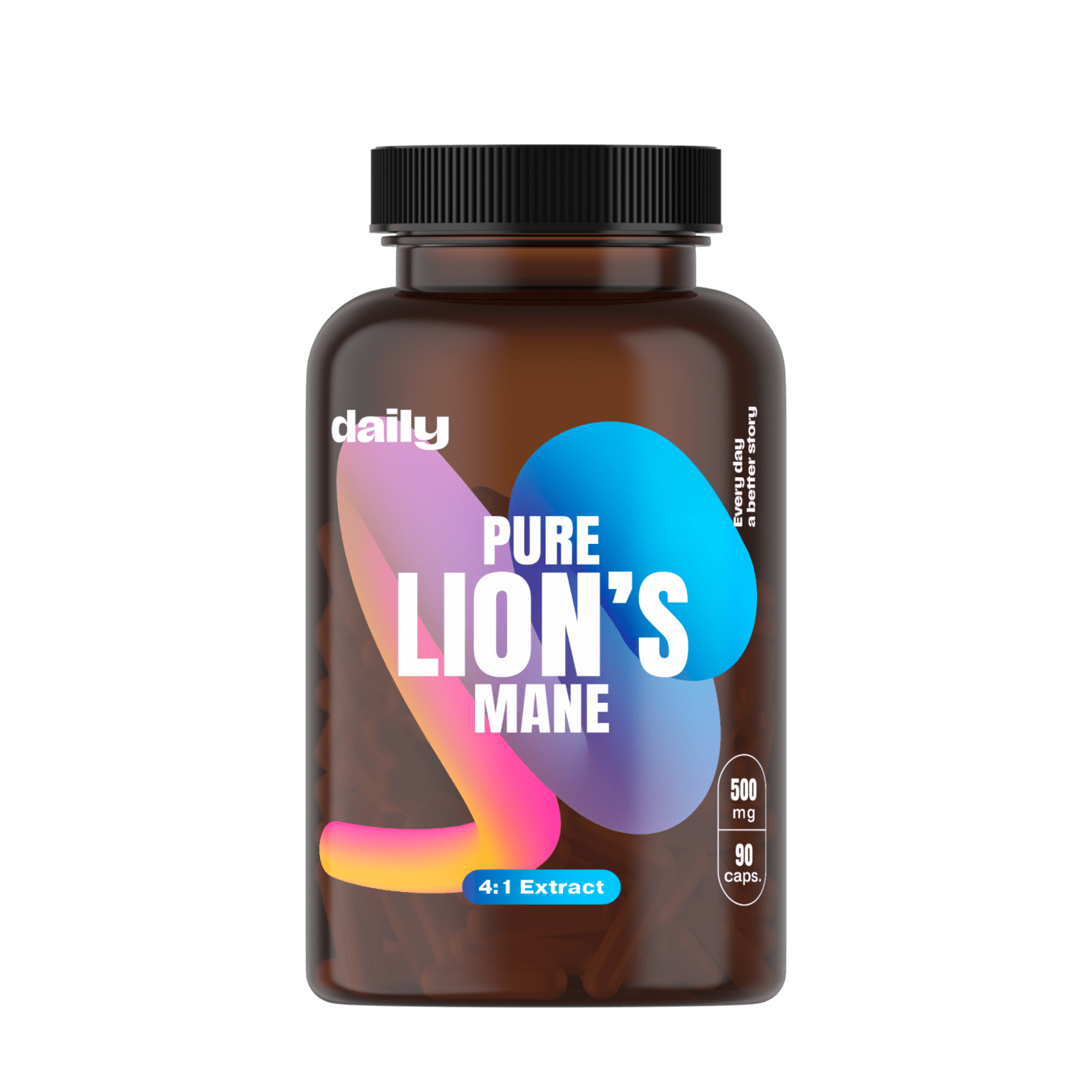 DAILY Pure Lion’s Mane 90 kapslí