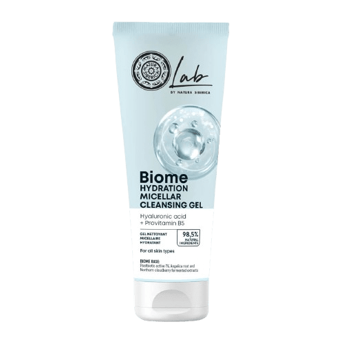 NATURA SIBERICA Lab Biome Hydration Micelární čisticí gel 140 ml