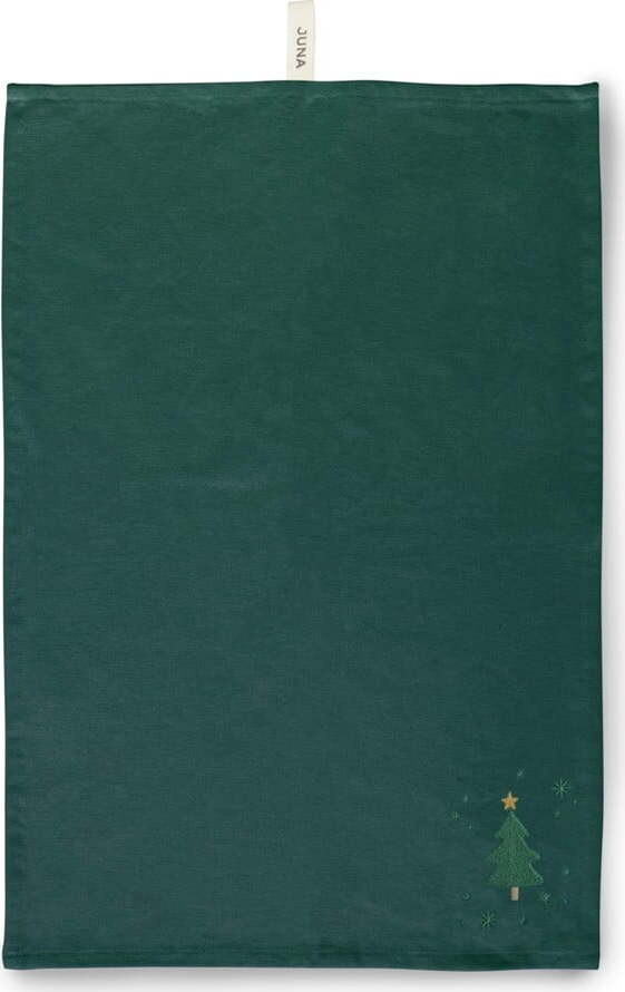 Utěrka s vánočním motivem s příměsí bavlny 50x70 cm Christmas Fable – JUNA