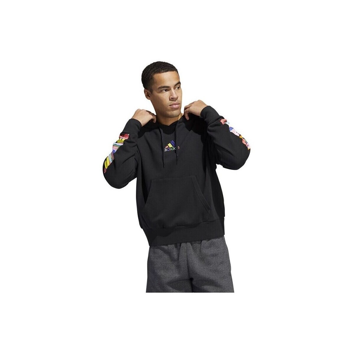 adidas  Pride Hoody M  Černá