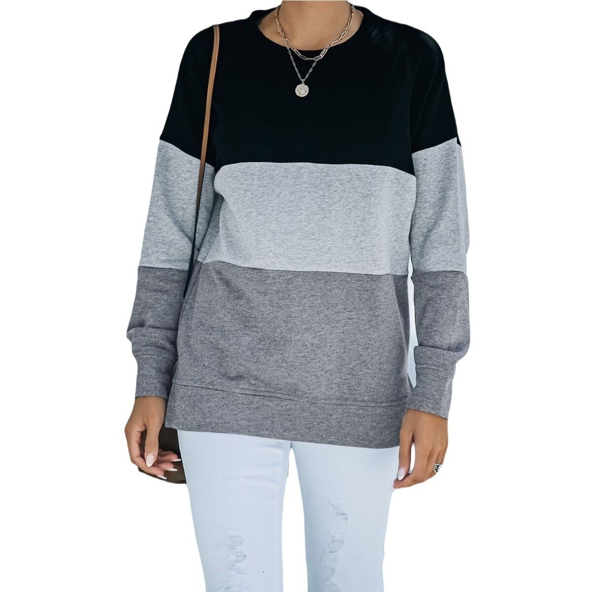 Omg  Dámská mikina Tilton černo-šedá