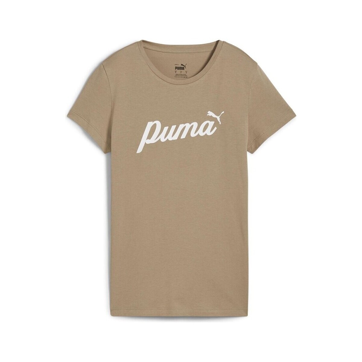 Puma  Script Tee  Béžová