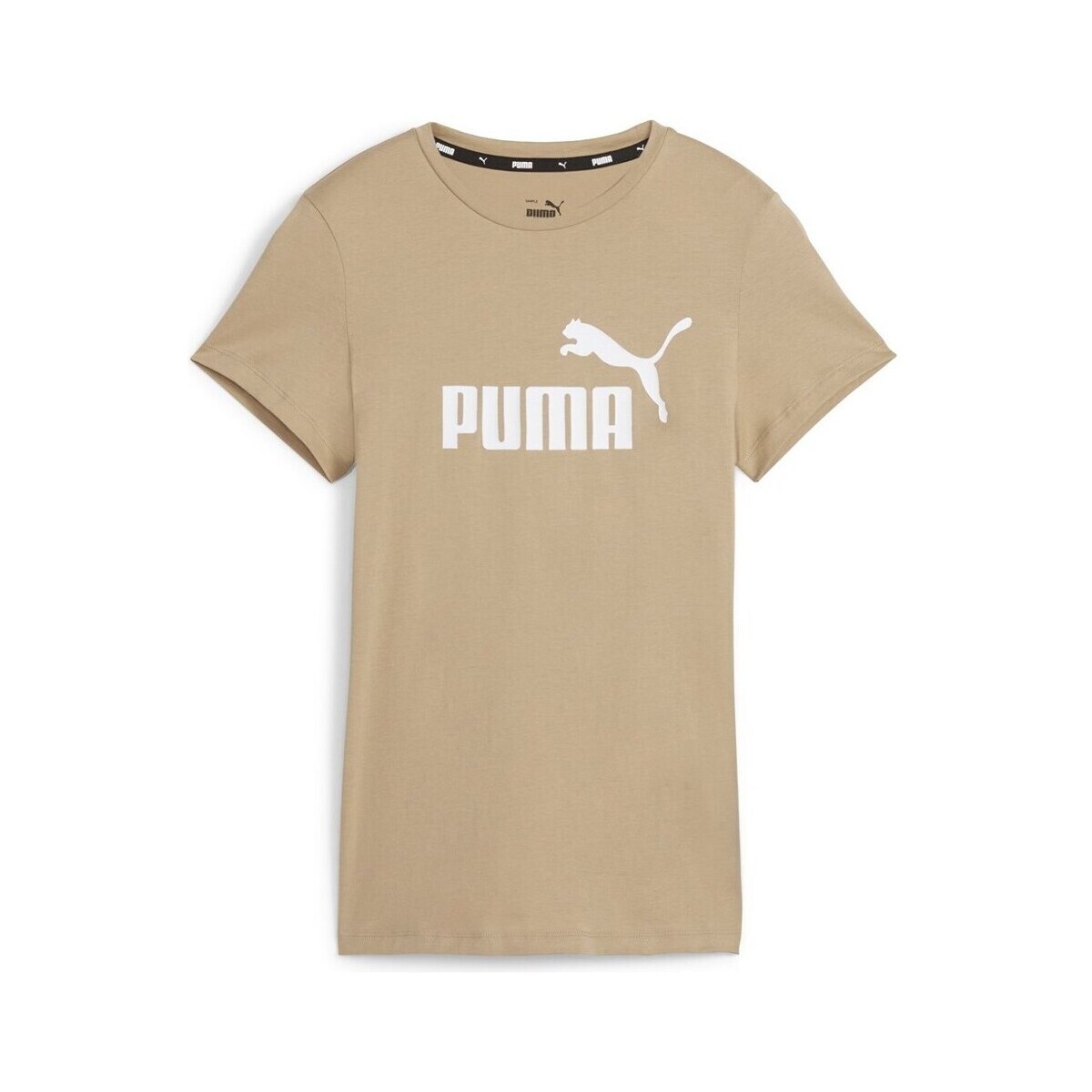 Puma  Ess Logo Tee  Béžová
