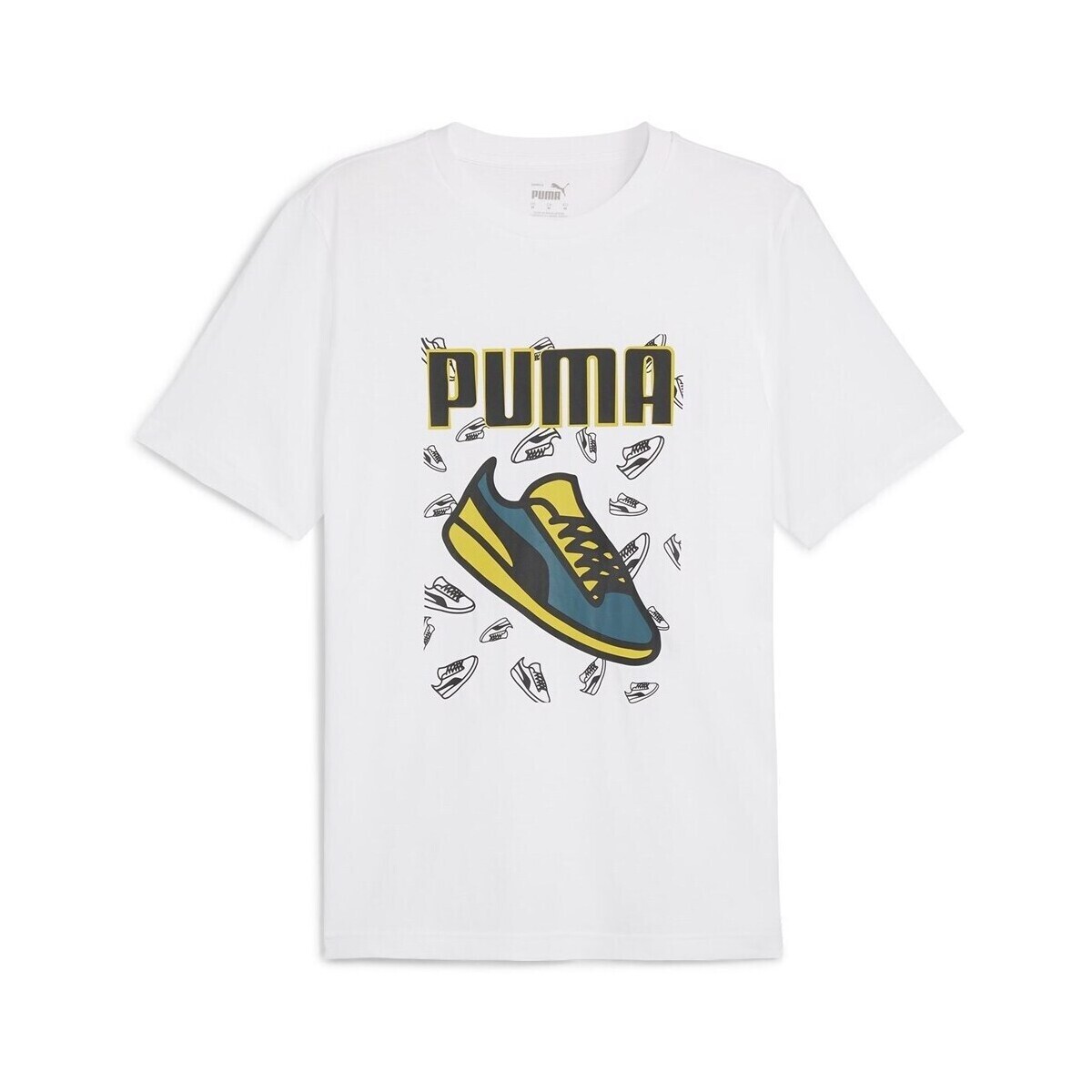 Puma  Graphics Sneaker Tee  Bílá