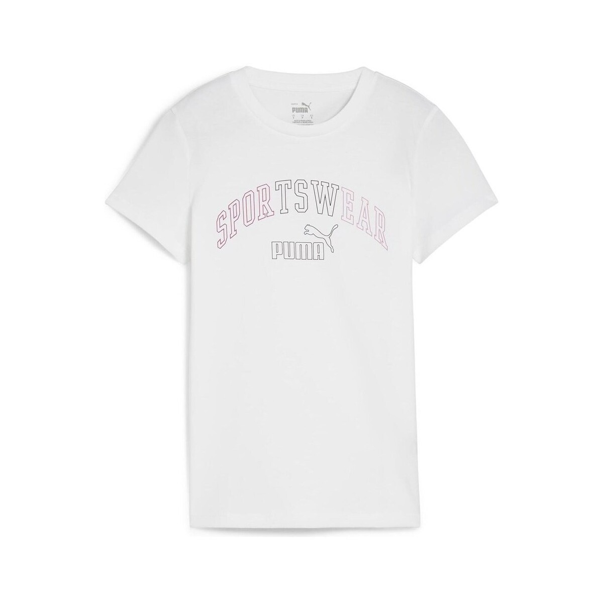 Puma  Ess+ Logo Lab Tee  Bílá