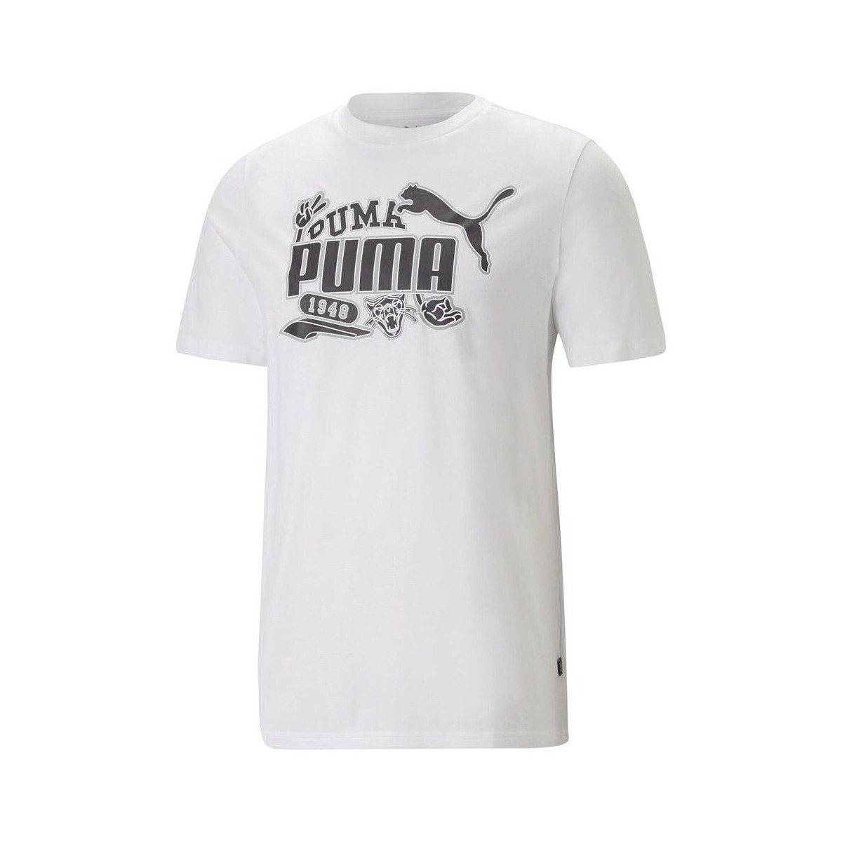 Puma  Graphics Icon Tee  Bílá
