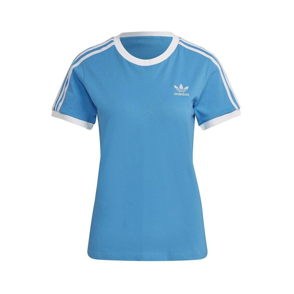 adidas  3 Stripes Tee  Modrá