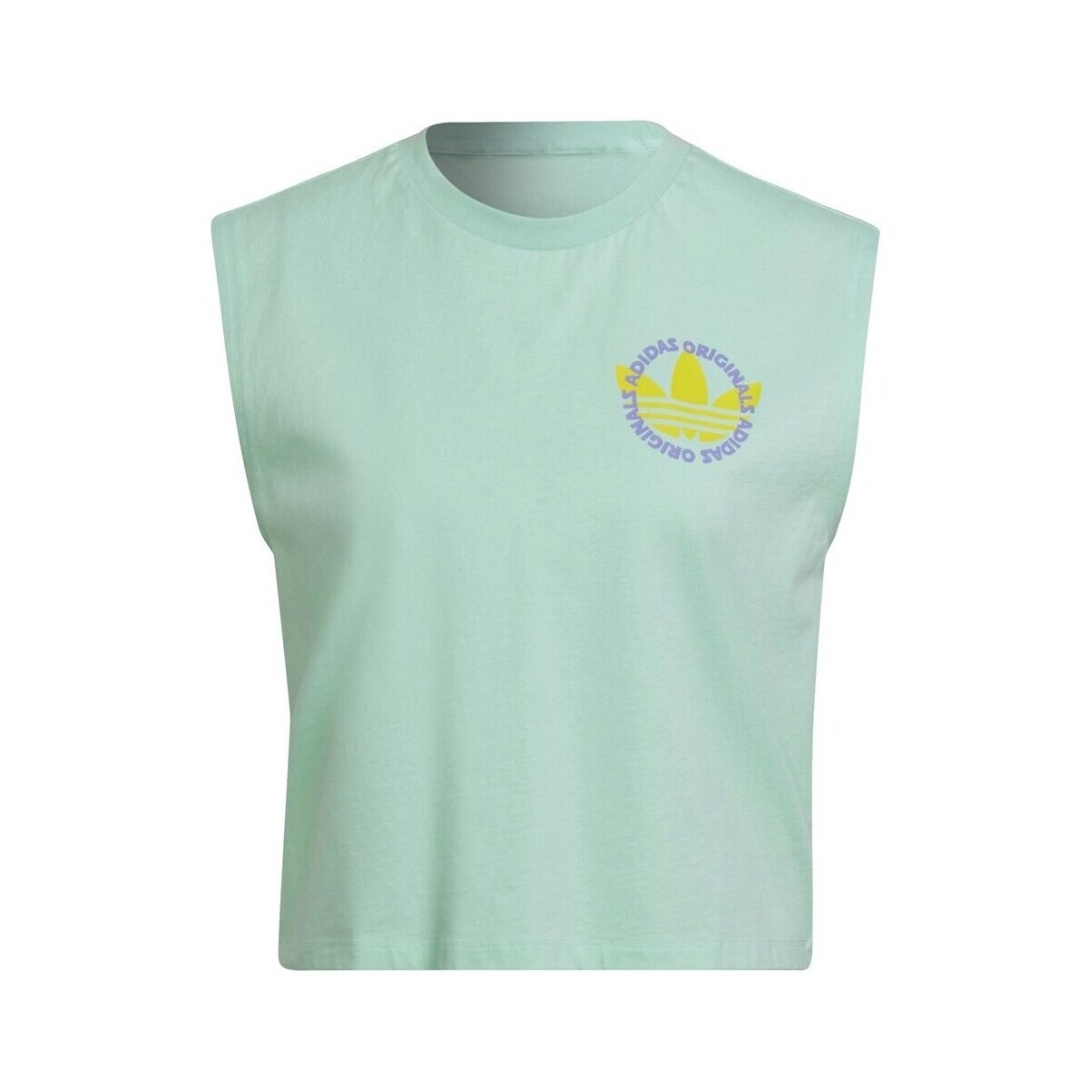 adidas  Summer Surf Crop Top  Zelená