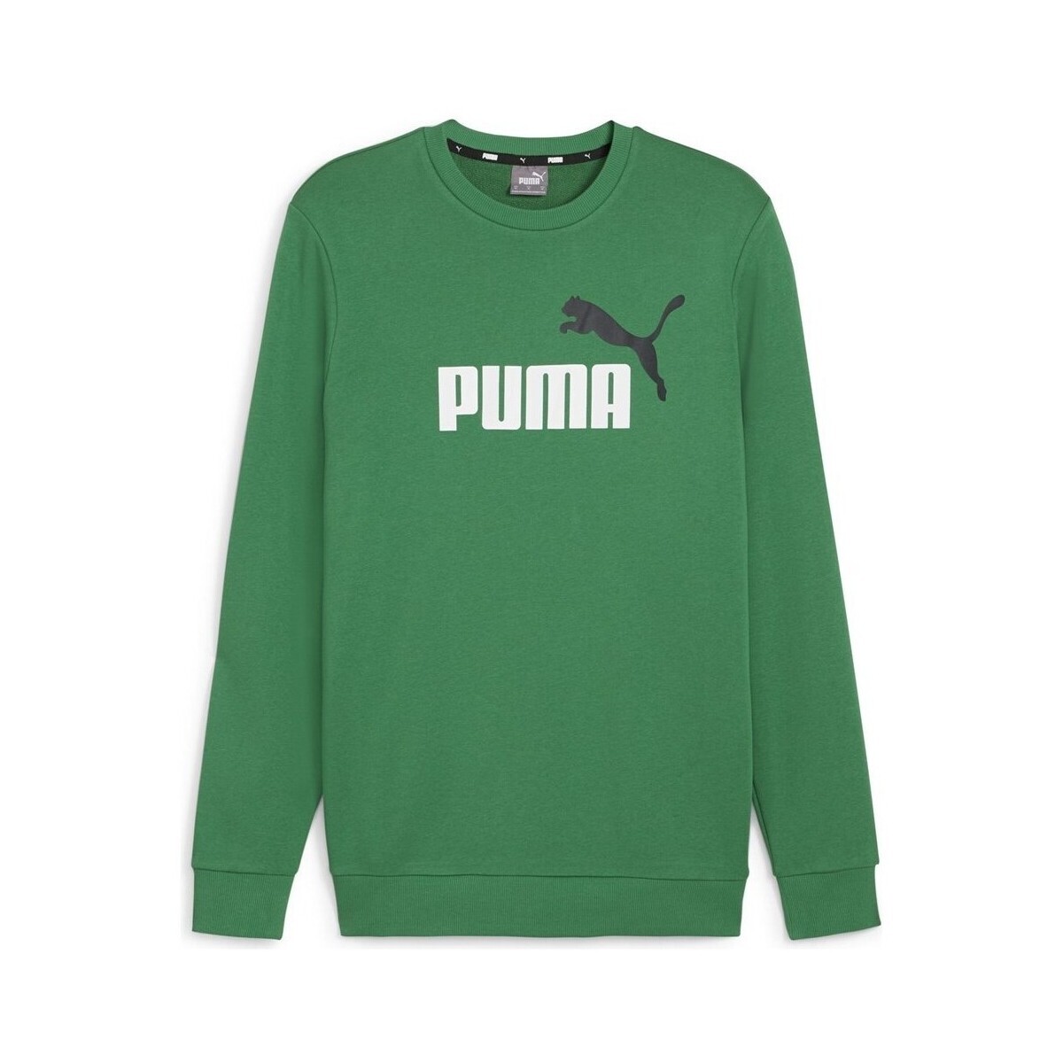 Puma  Ess+ 2 Col Big Logo Crew  Zelená