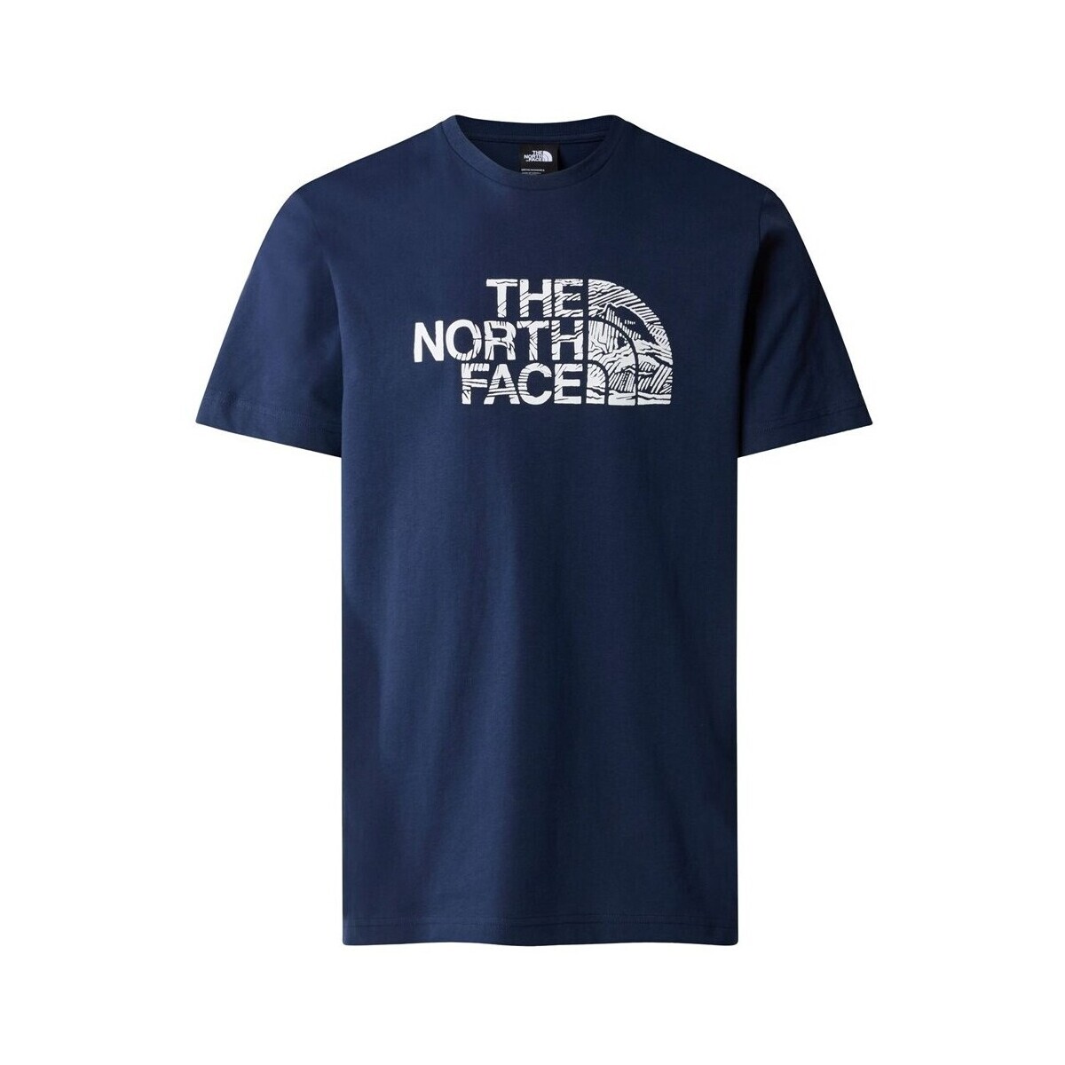 The North Face  Woodcut Dome Tee Tnf  Tmavě modrá