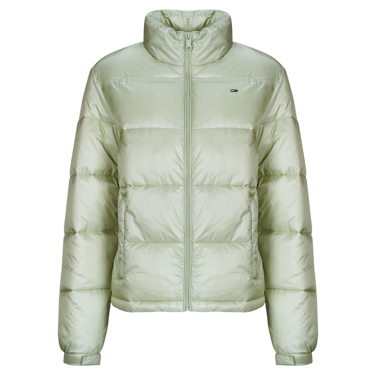 Tommy Jeans  TJW PCKBL HOOD ESS PUFFER EXT  Zelená