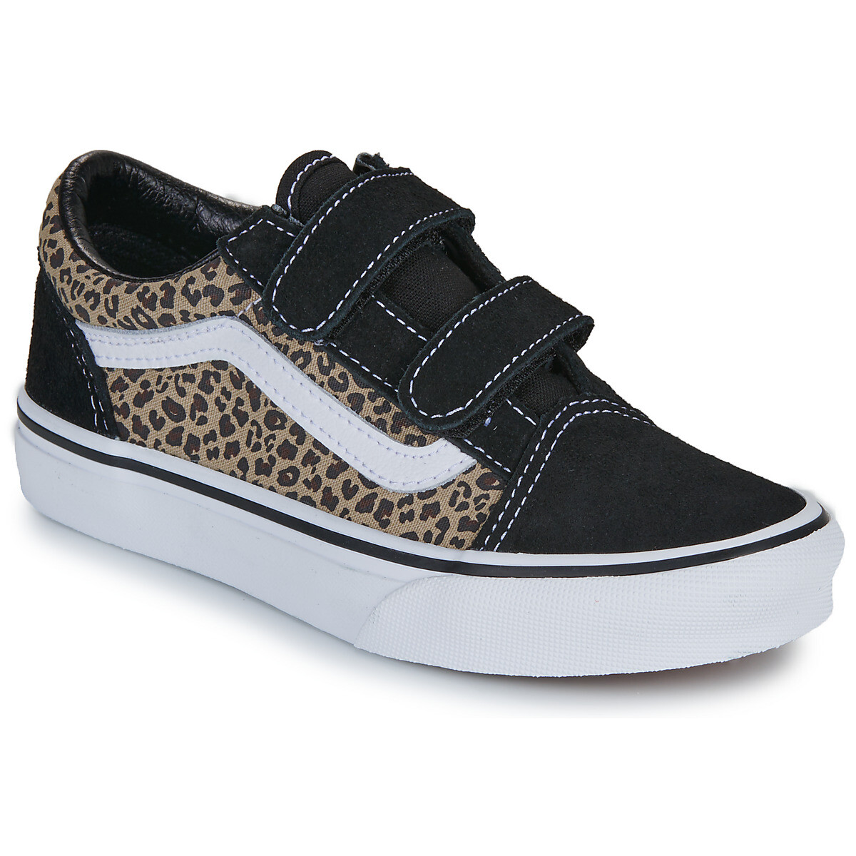 Vans  Old Skool V LEOPARD  Černá